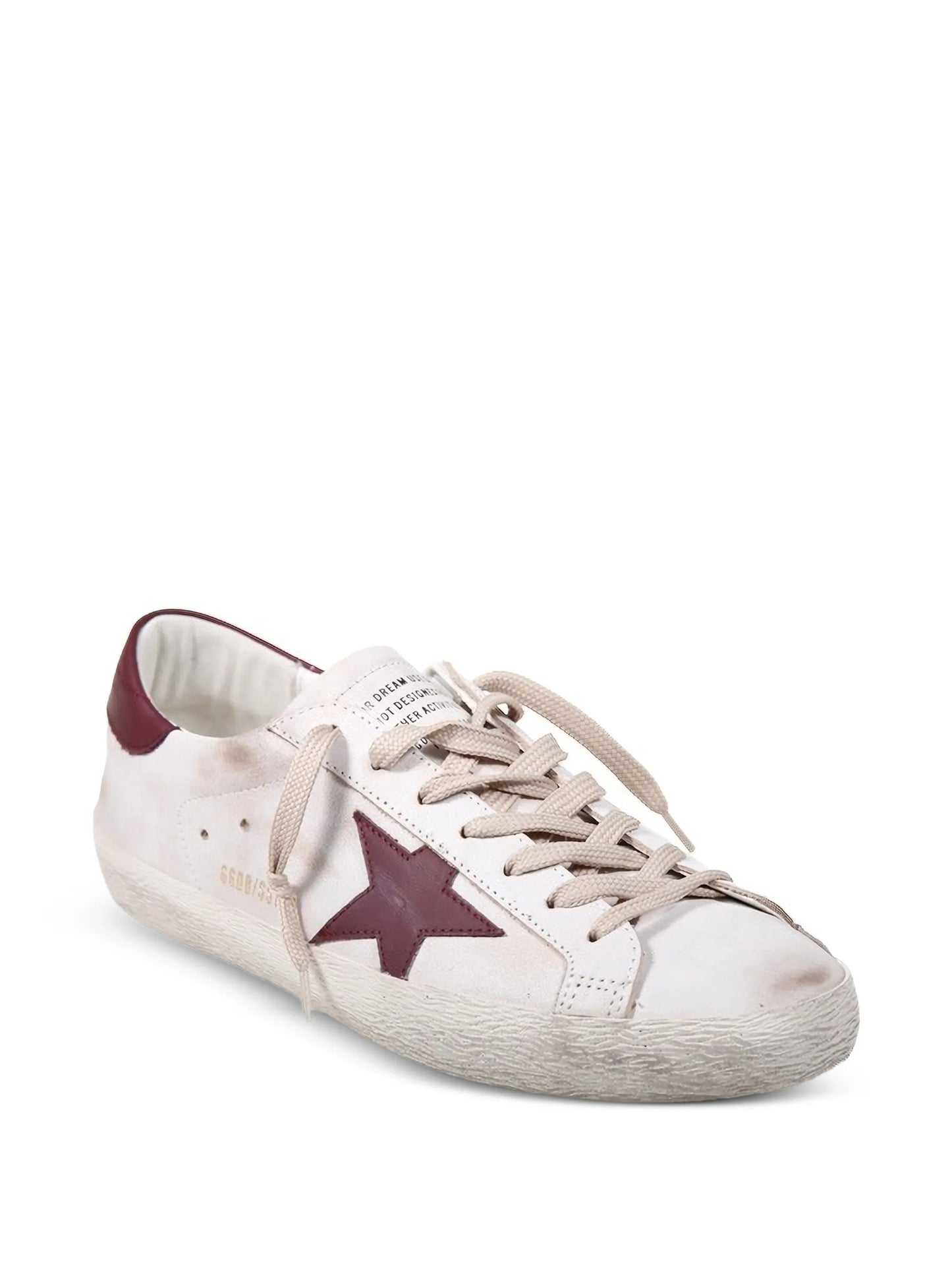 star-detail lace-up sneakers