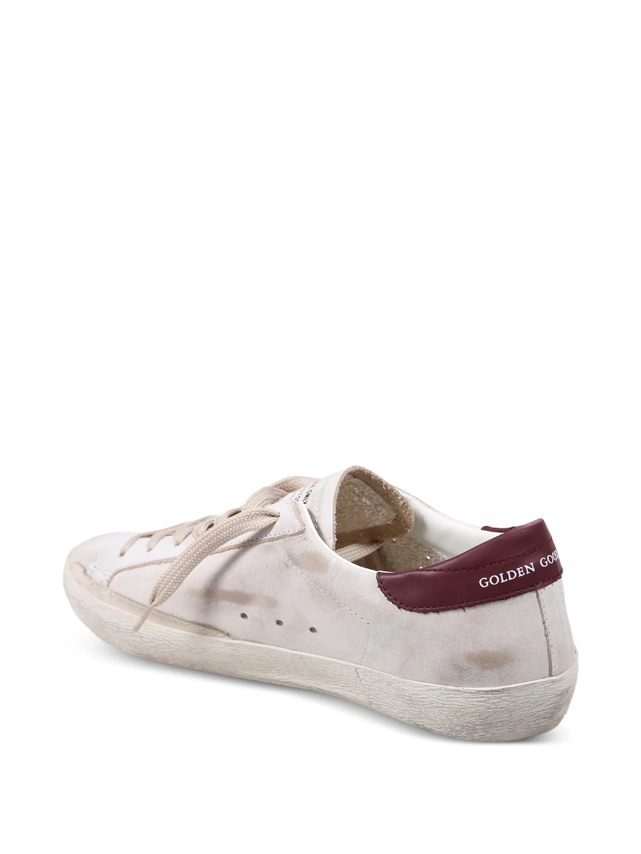 star-detail lace-up sneakers