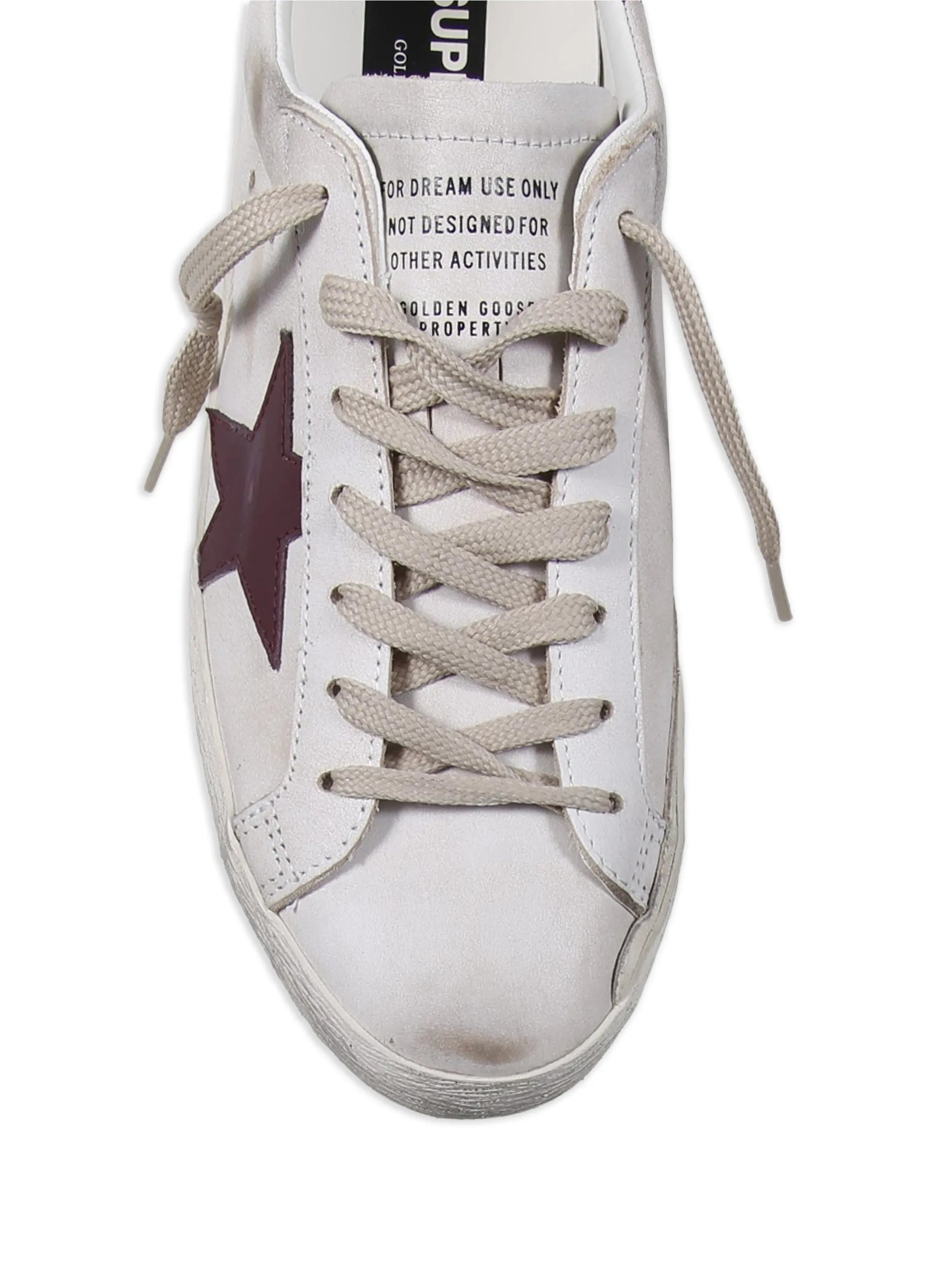 star-detail lace-up sneakers