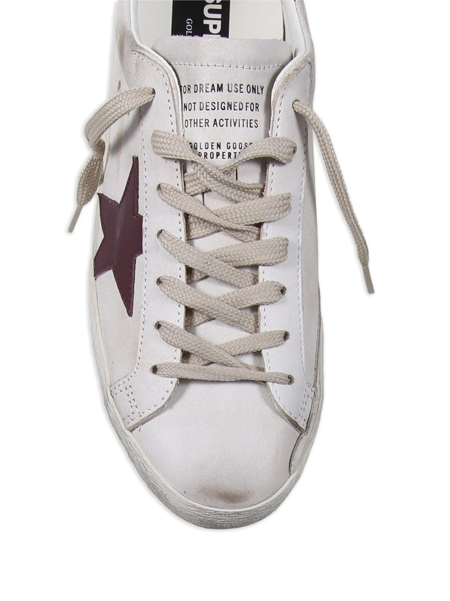 star-detail lace-up sneakers