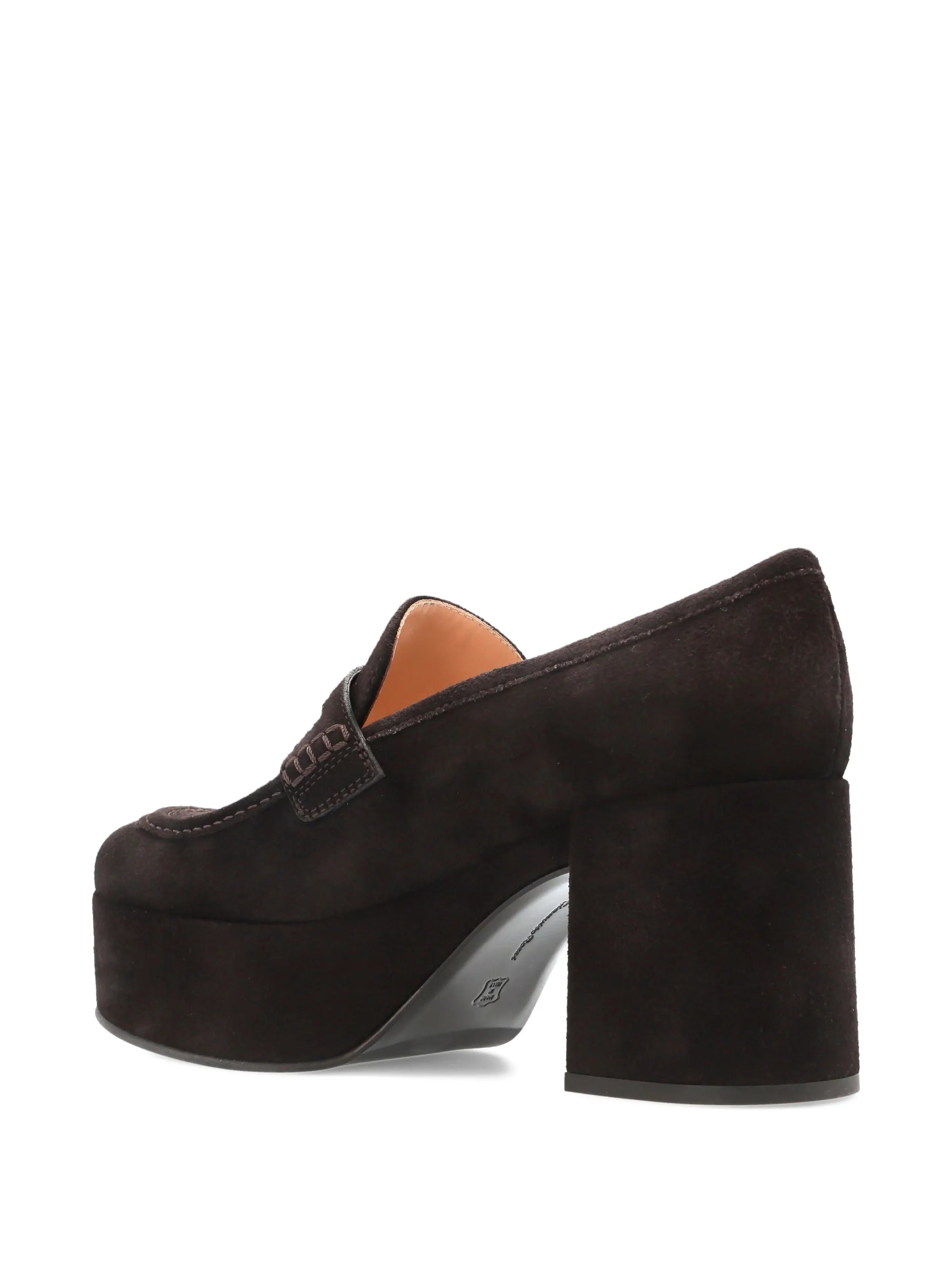 loafer-style platform pumps