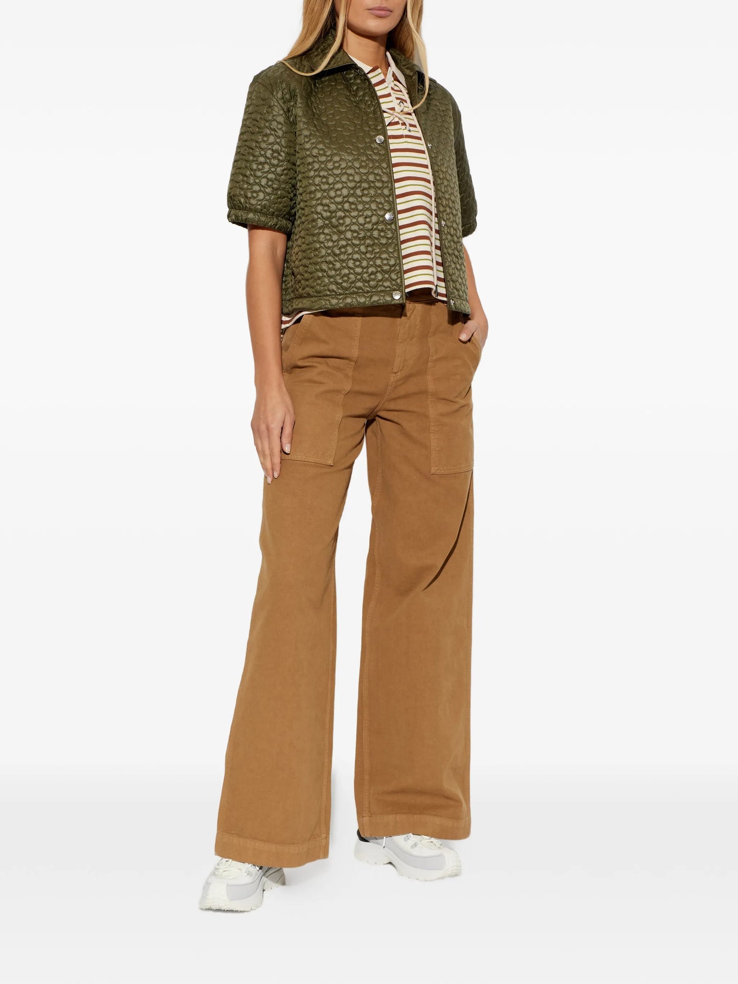 patch-pocket trousers