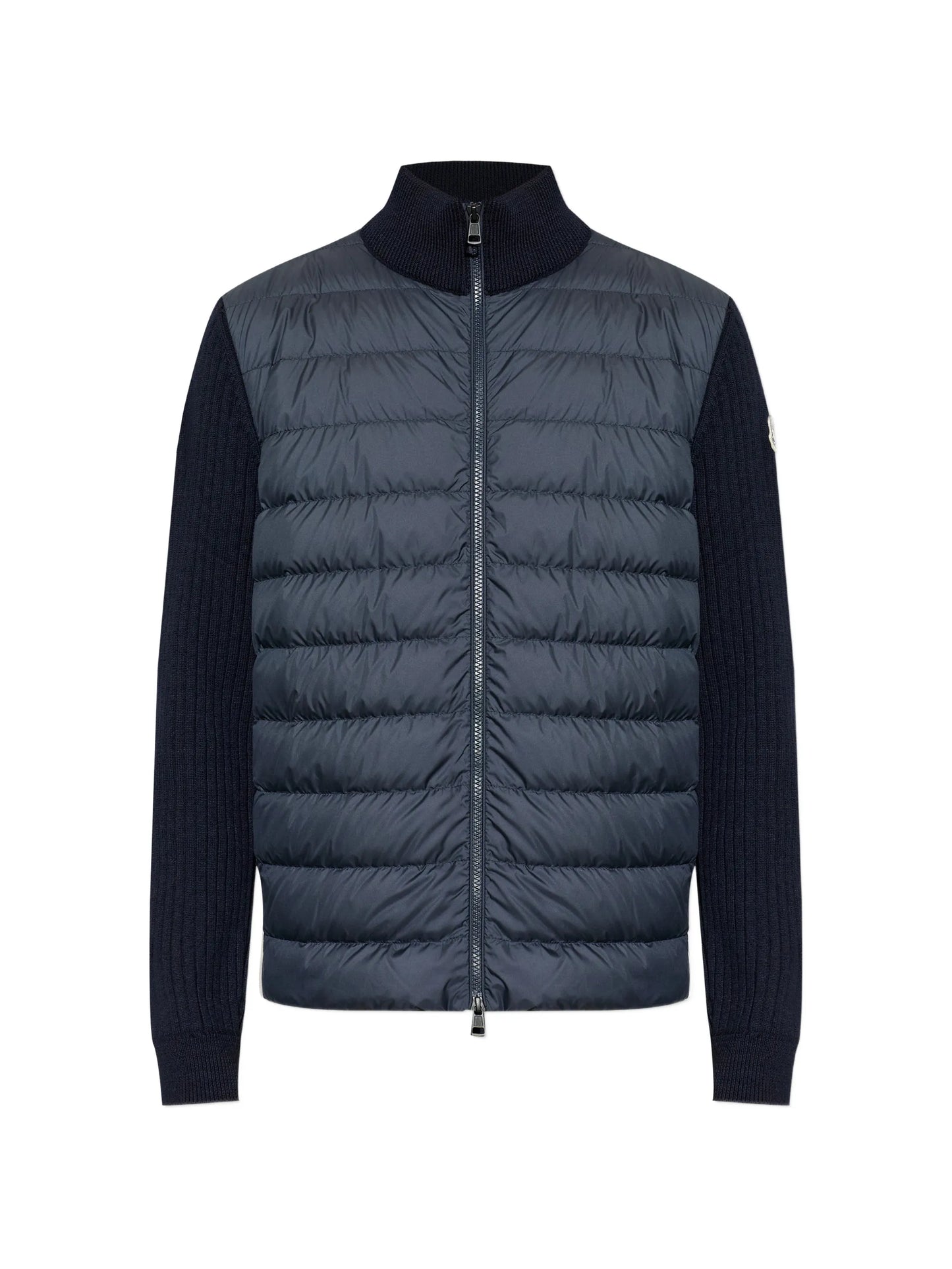 padded ribbed jacket