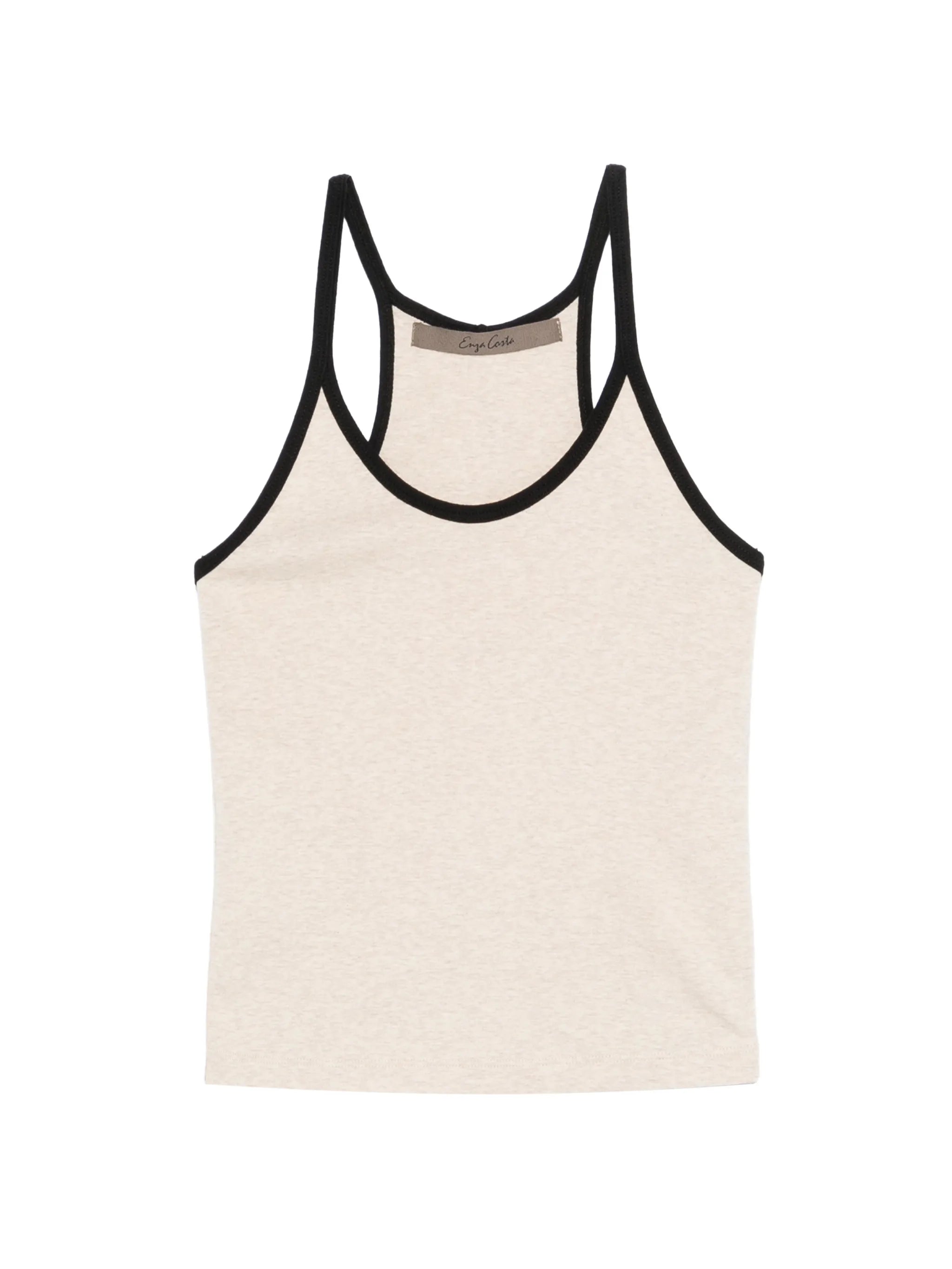 scoop-neck top