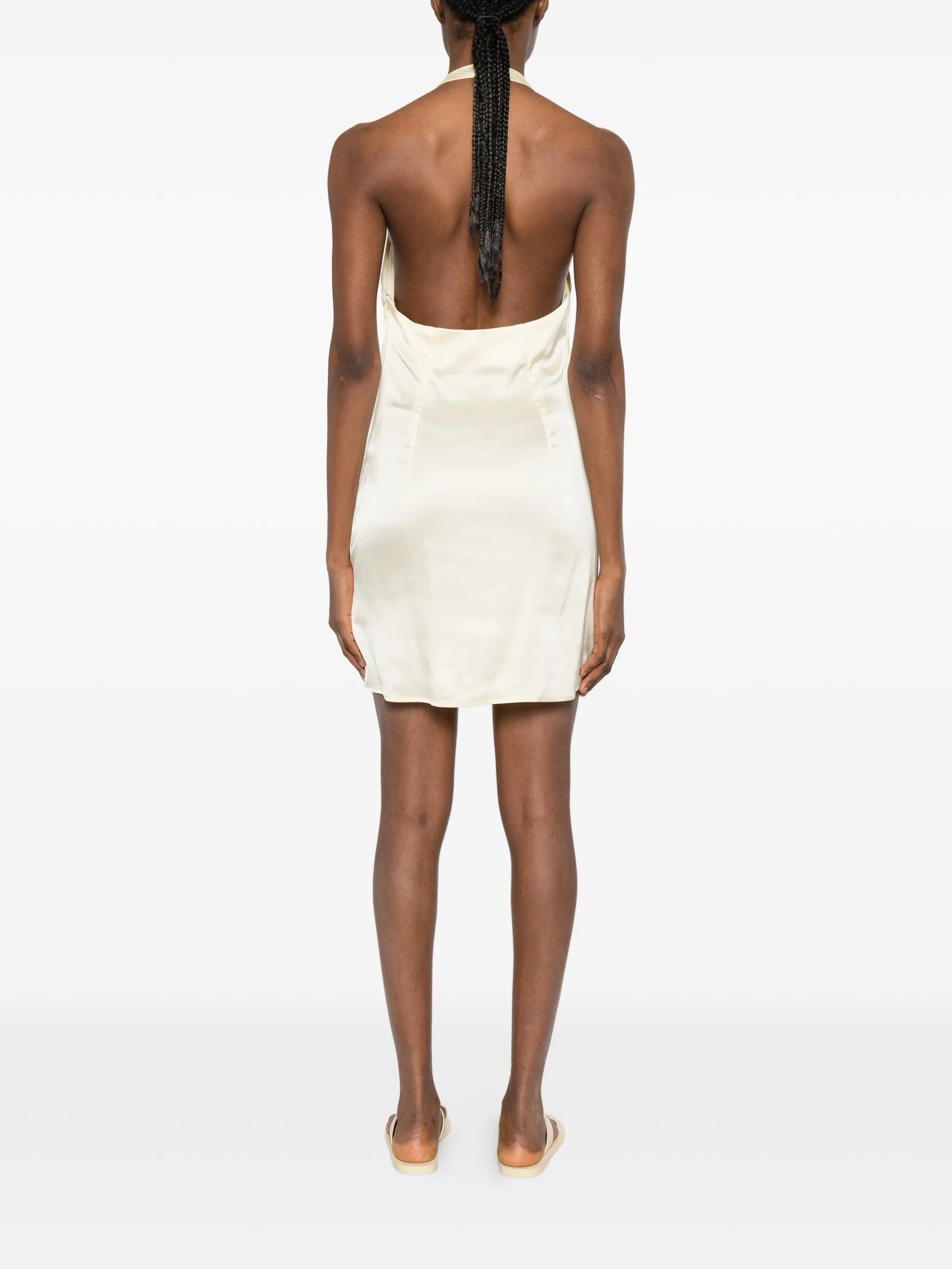 sleeveless mini dress
