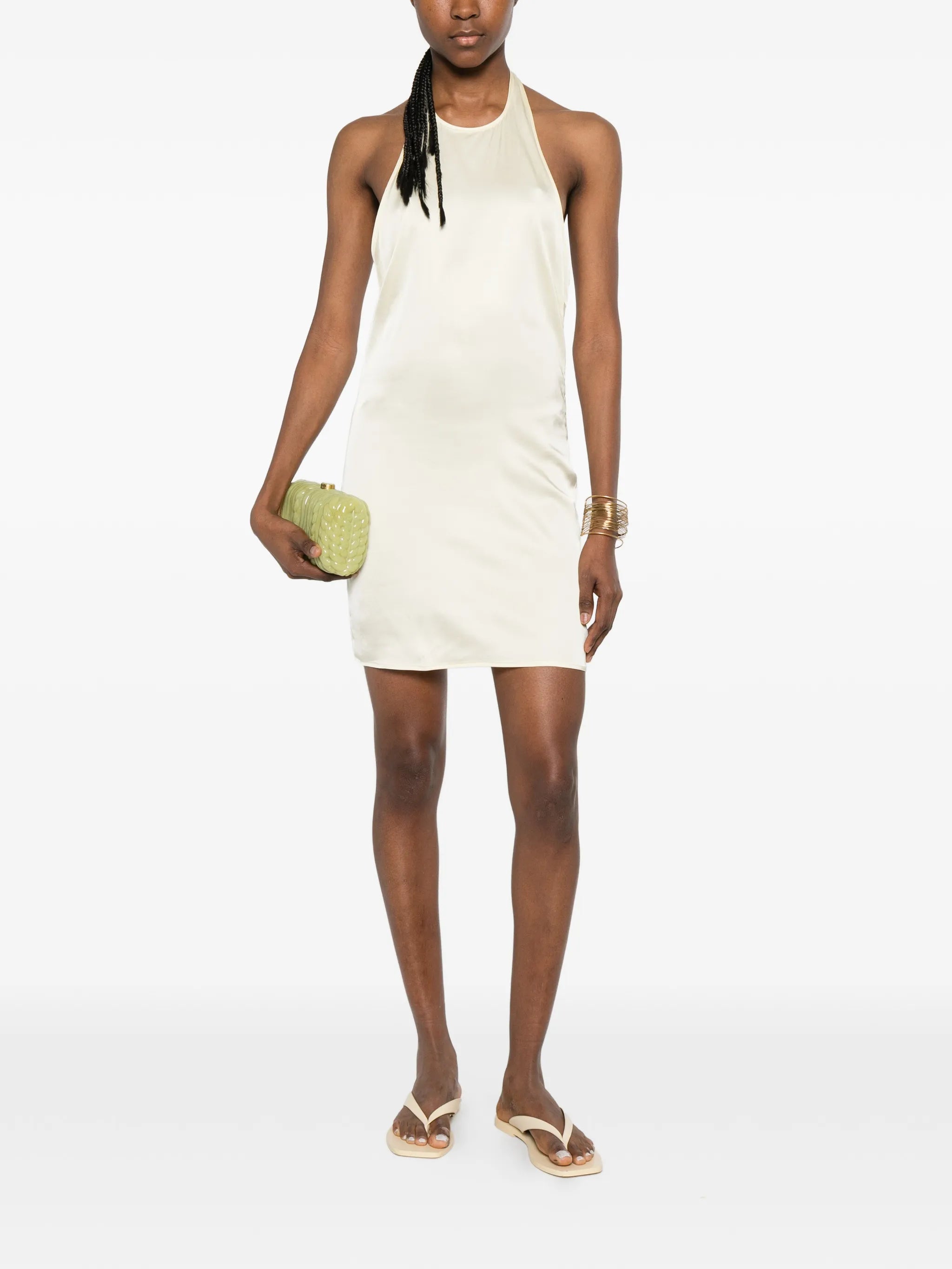 sleeveless mini dress