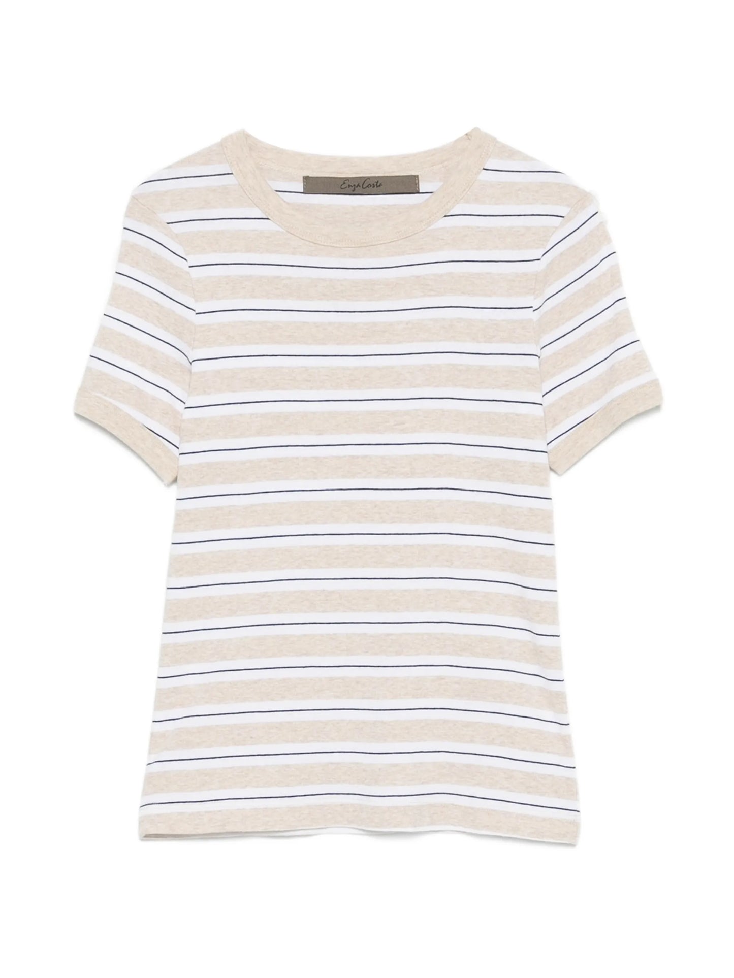 striped cotton T-shirt