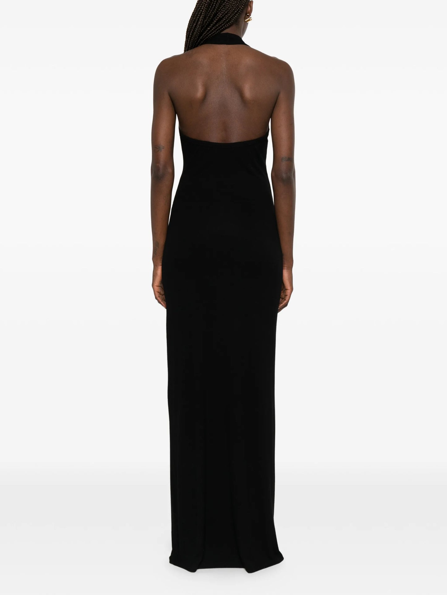 ribbed maxi dress