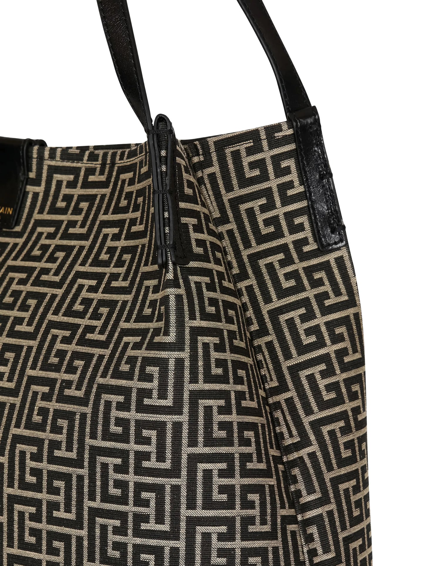 medium Release monogram jacquard shoulder bag
