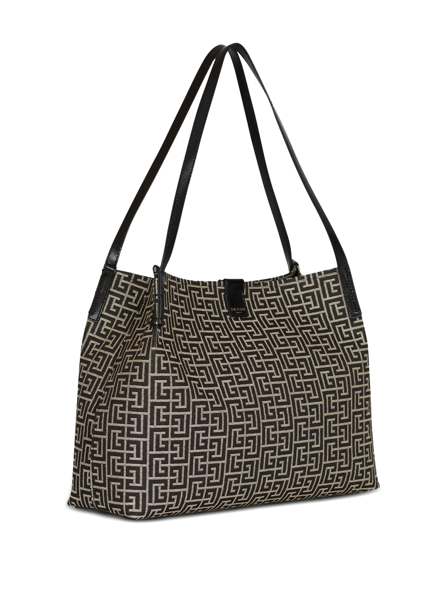 medium Release monogram jacquard shoulder bag