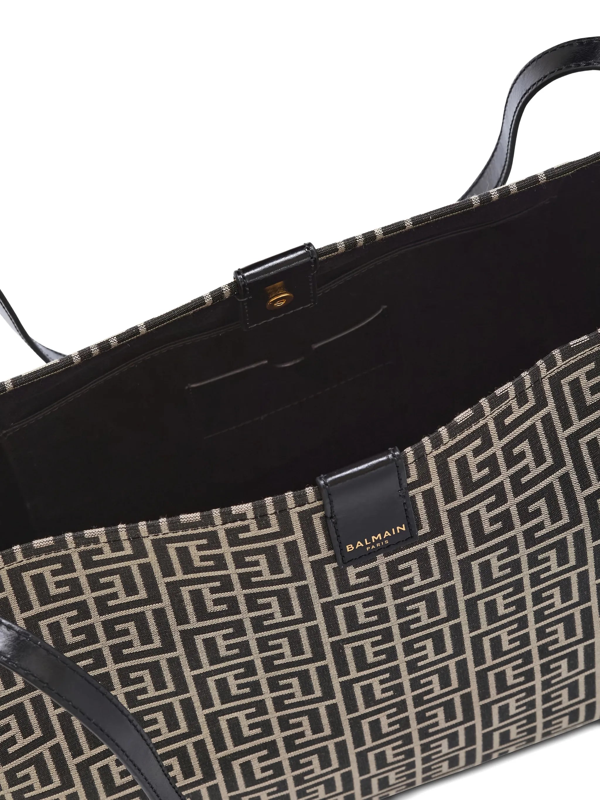 medium Release monogram jacquard shoulder bag