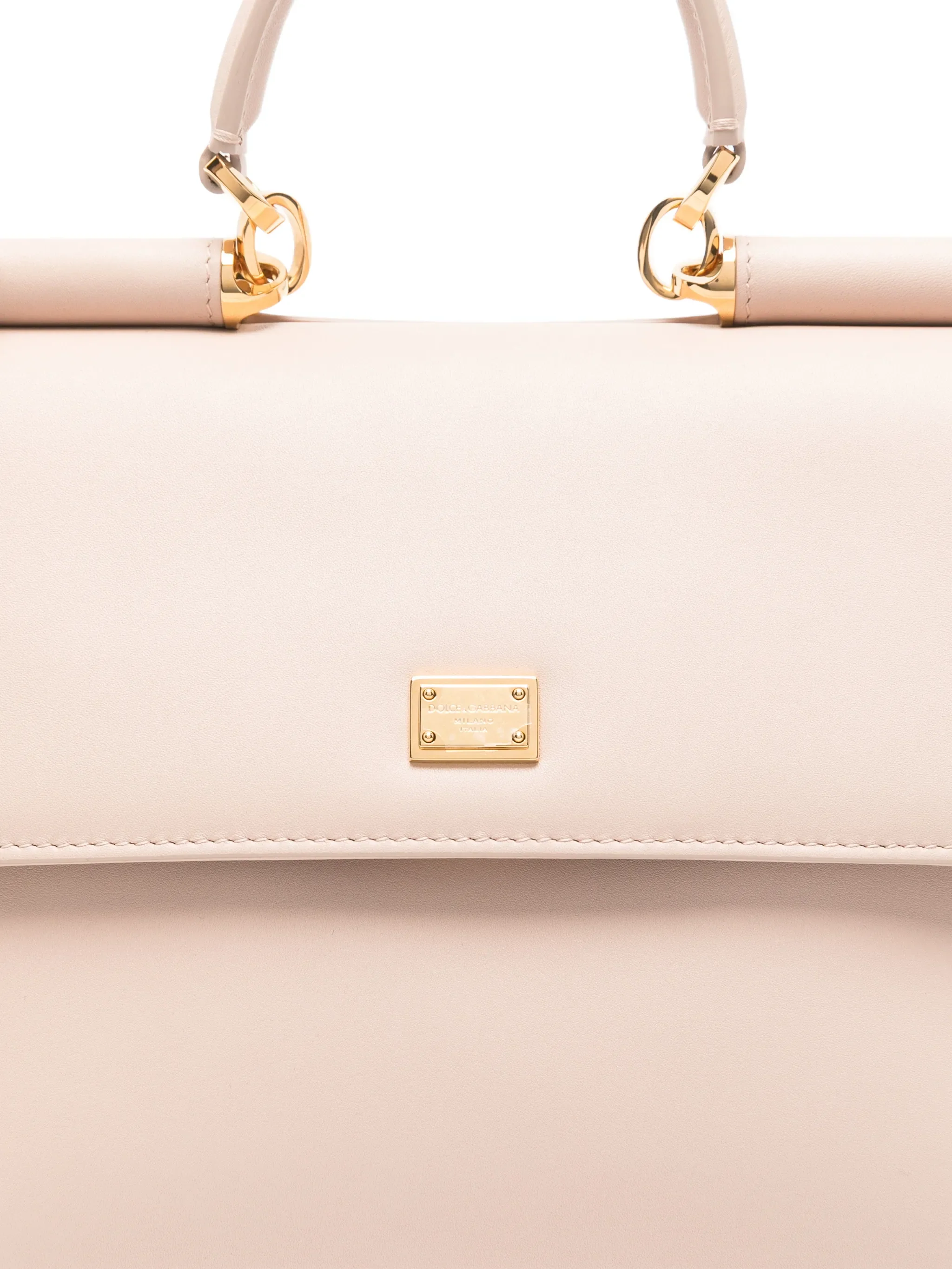 Small My Sicily handbag in plongé calfskin