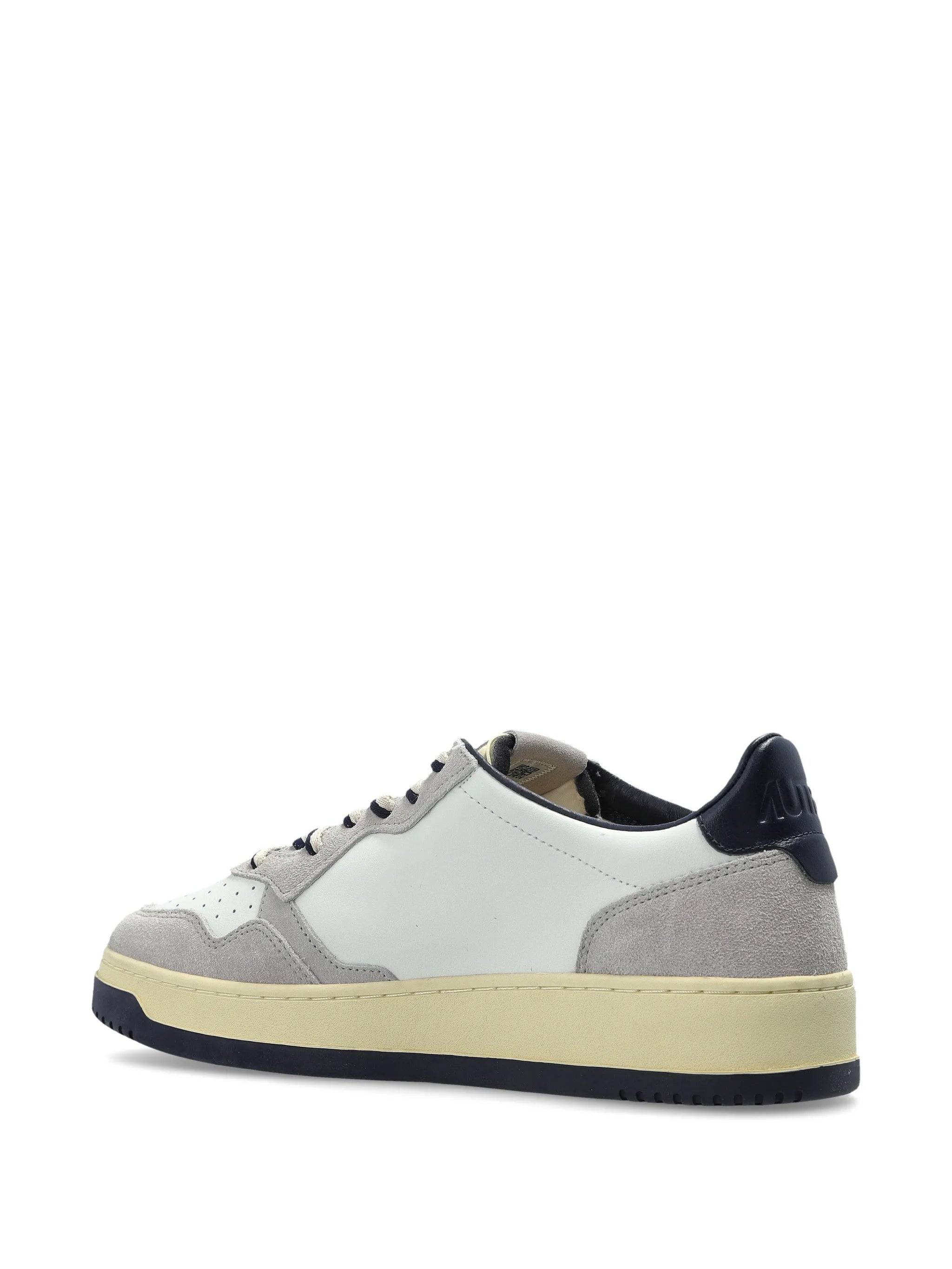 Medalist suede-panel sneakers