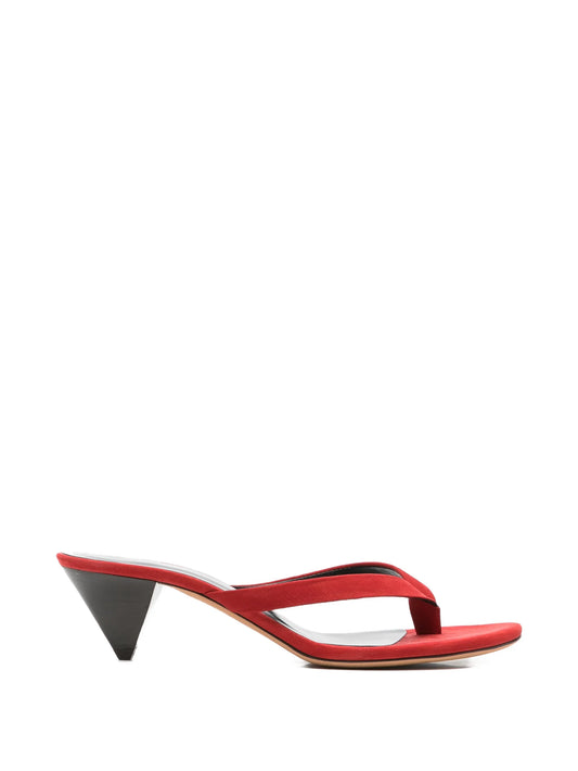 Rooty leather sandals