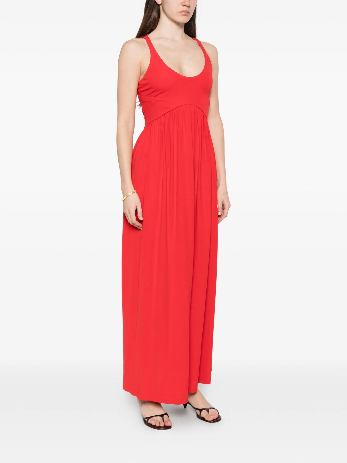 Panino scoop-neck maxi dress