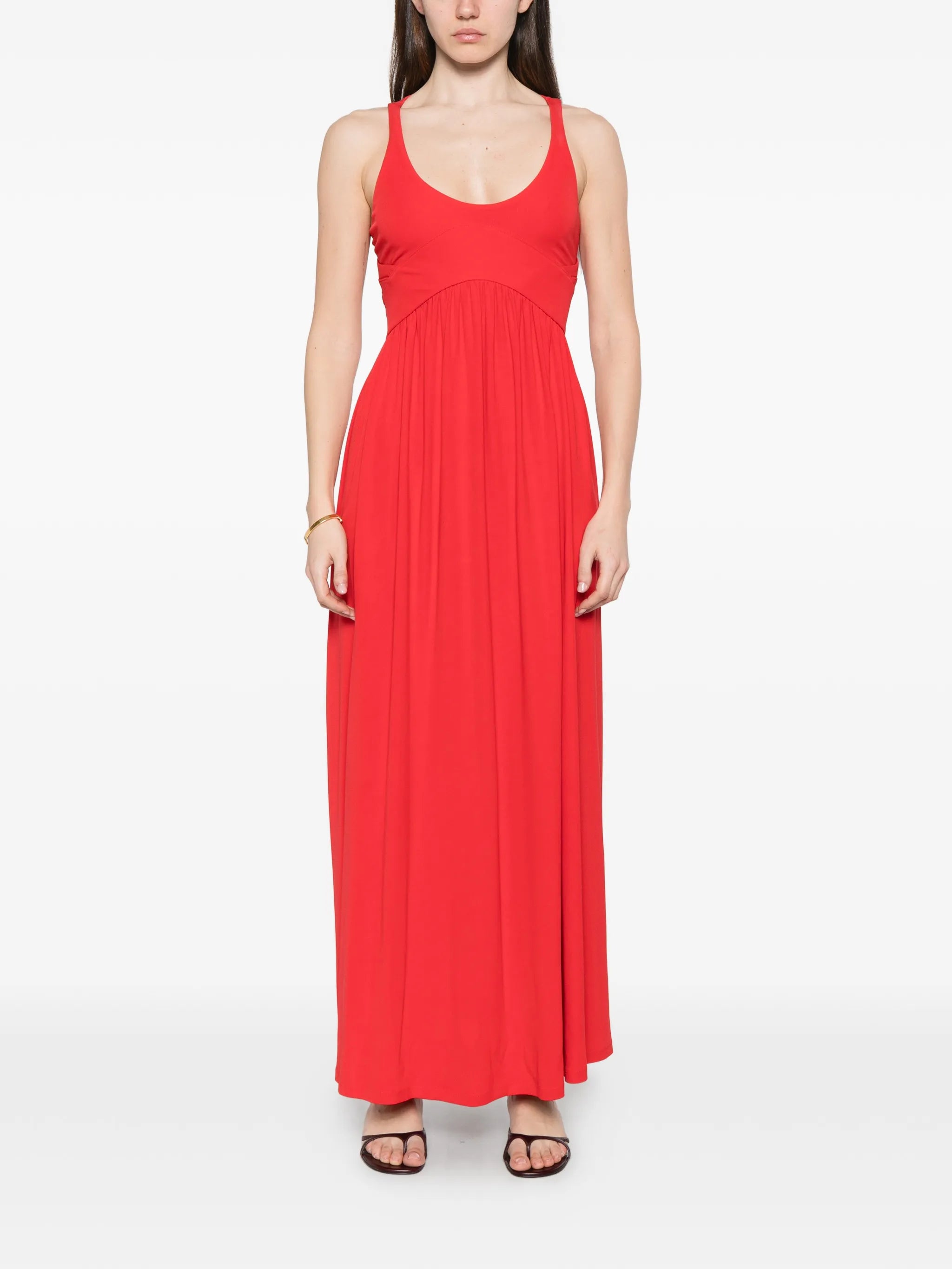 Panino scoop-neck maxi dress