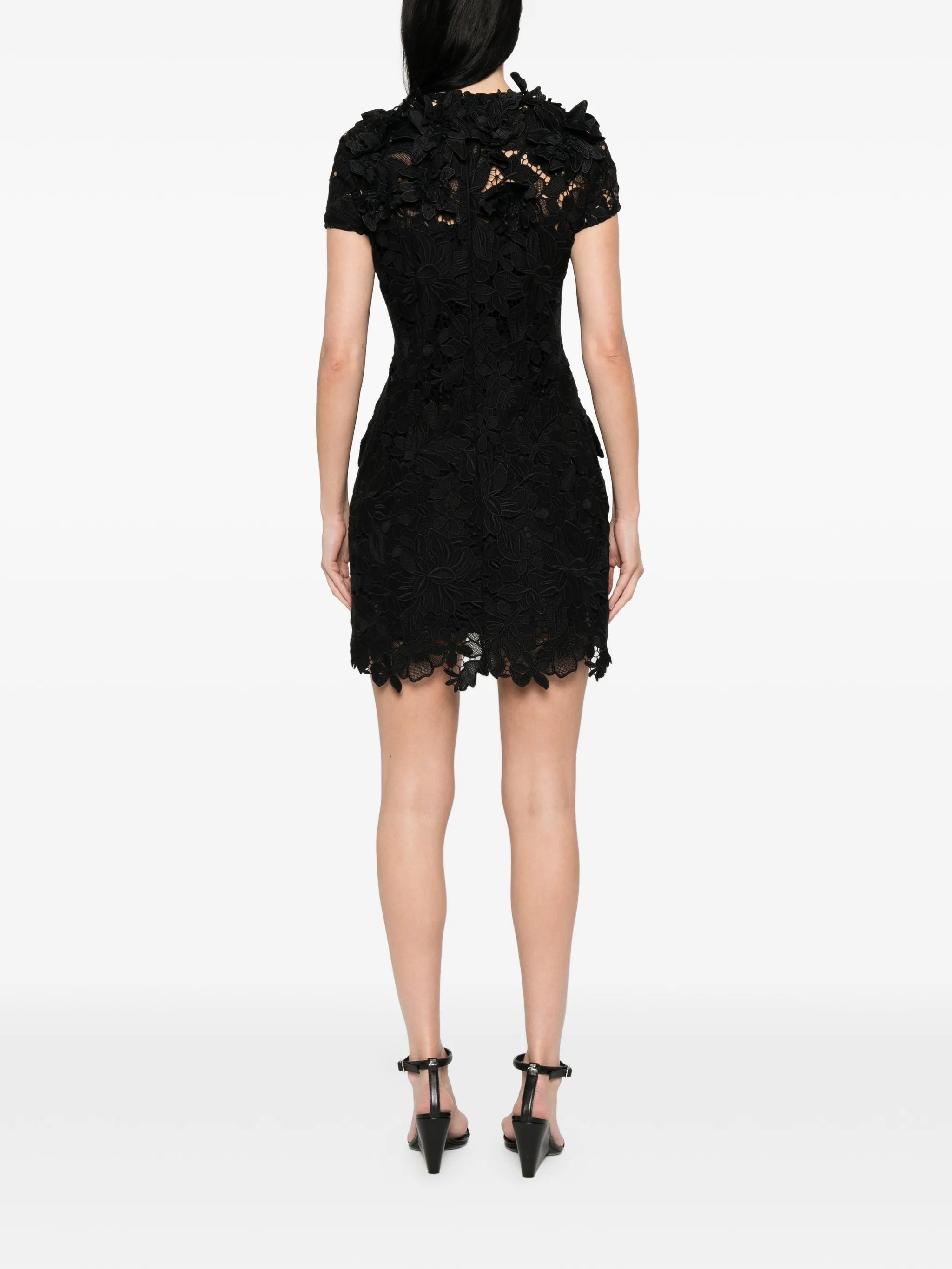 macrame mini dress