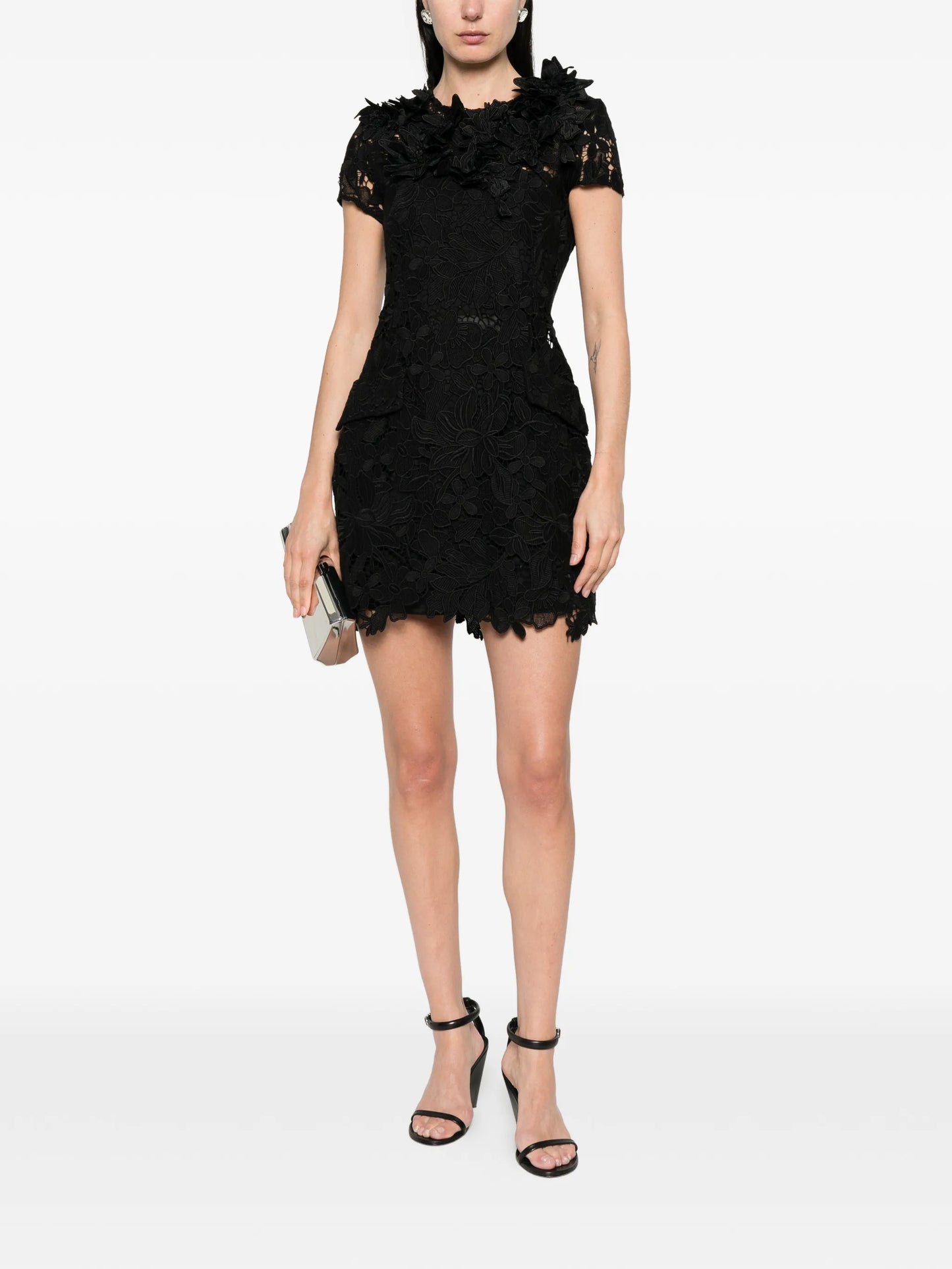 macrame mini dress