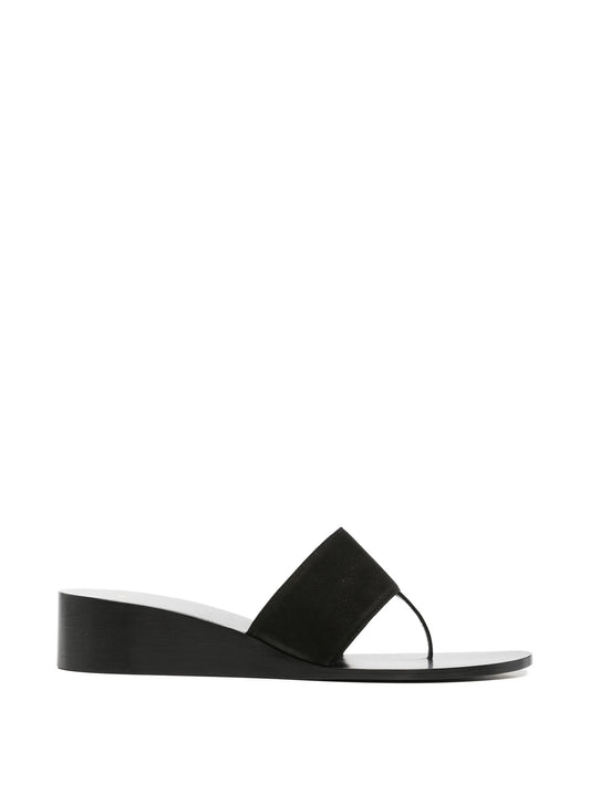 Lucille nubuck-leather sandals