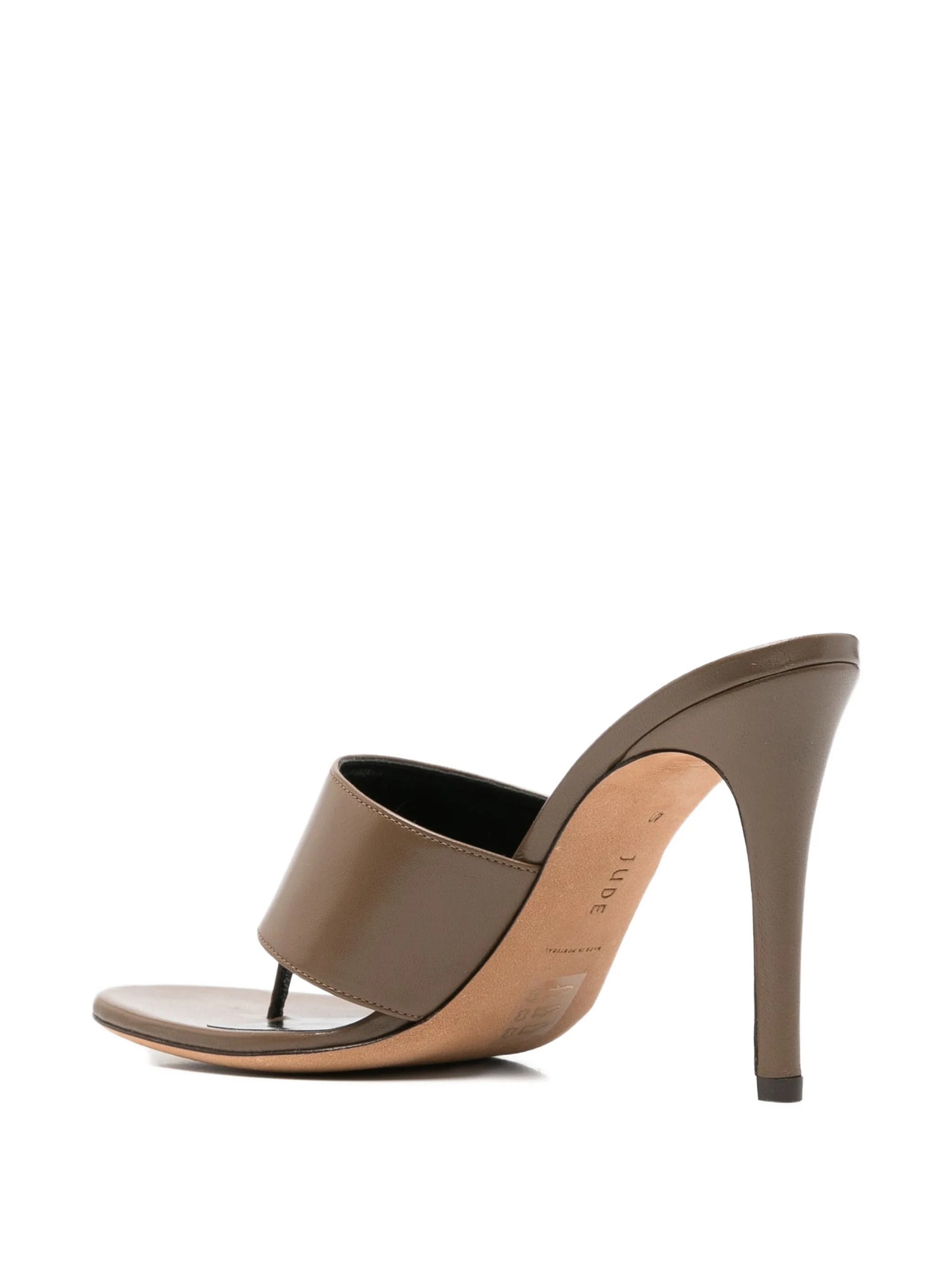 Snug thong-strap sandals