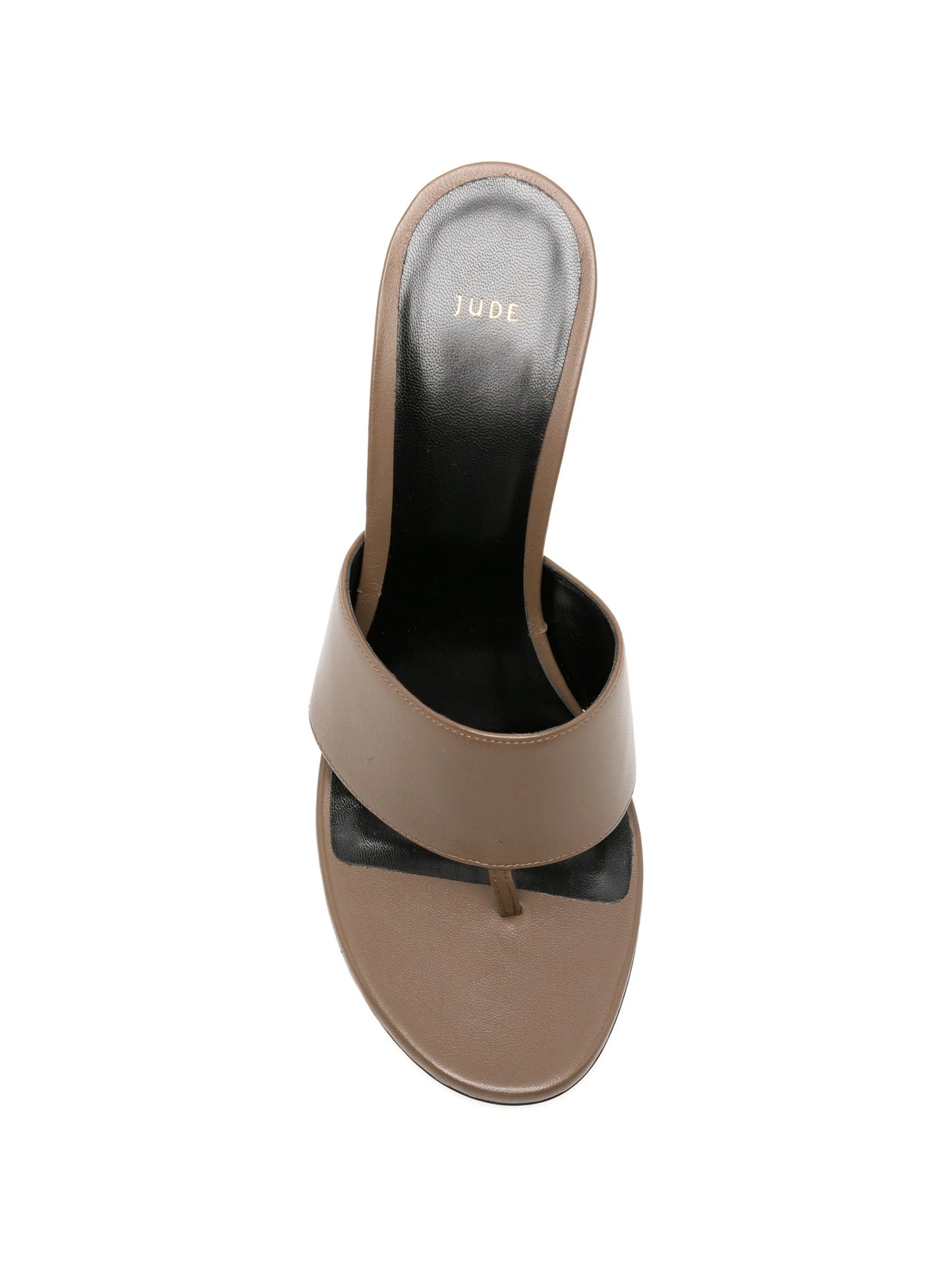 Snug thong-strap sandals