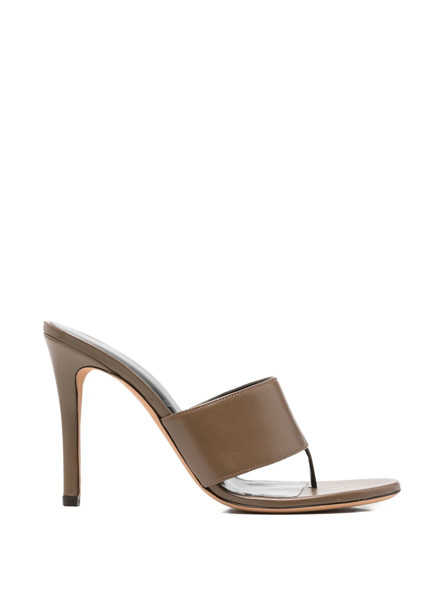 Snug thong-strap sandals