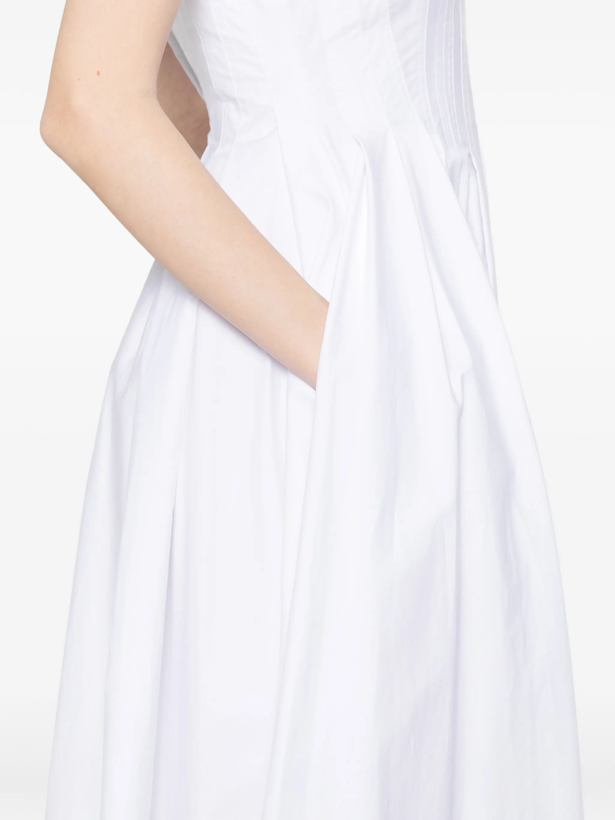 Giro square-neck A-line maxi dress