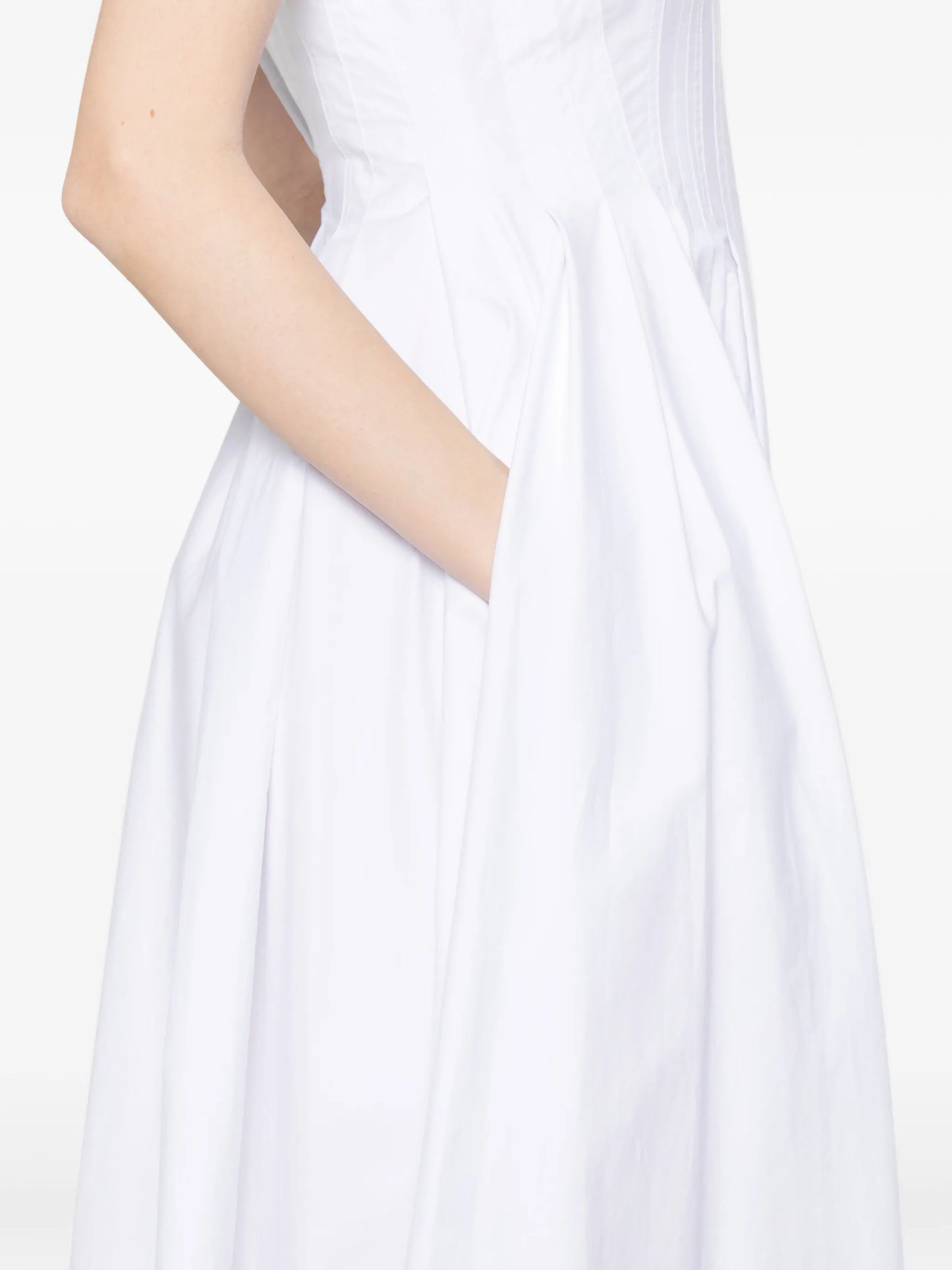 Giro square-neck A-line maxi dress