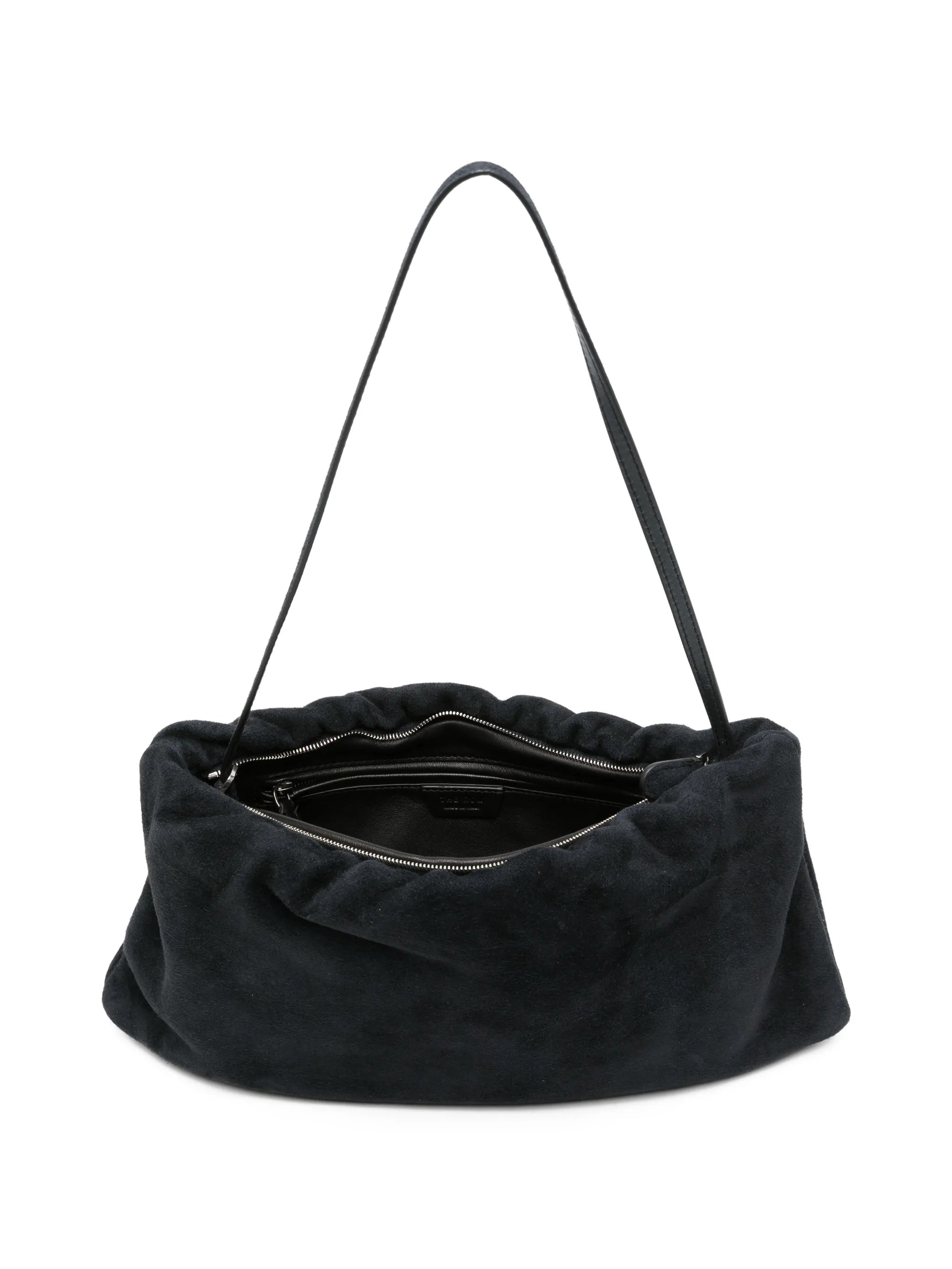 XL Bourse leather shoulder bag