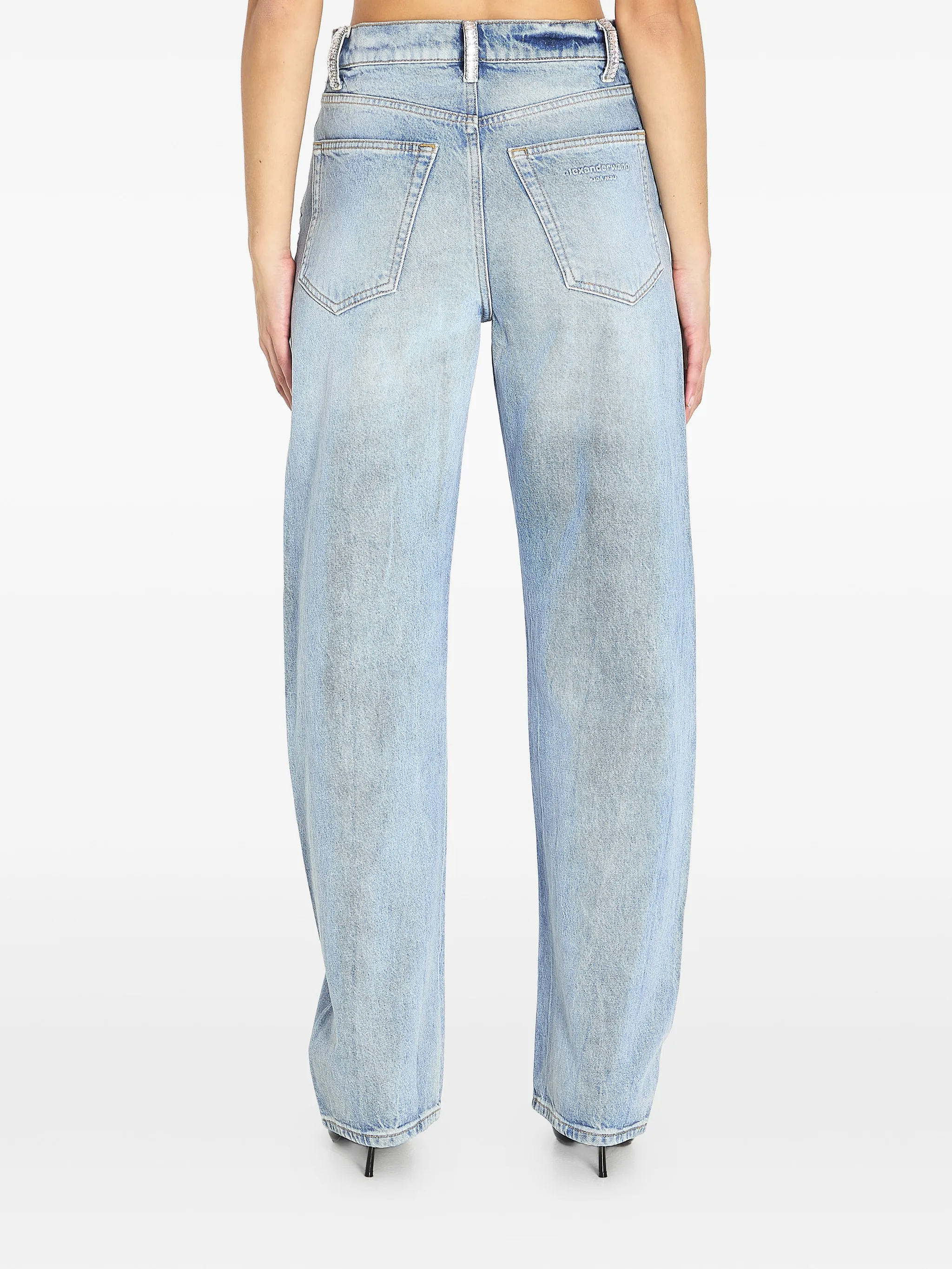 medium-waist float jeans