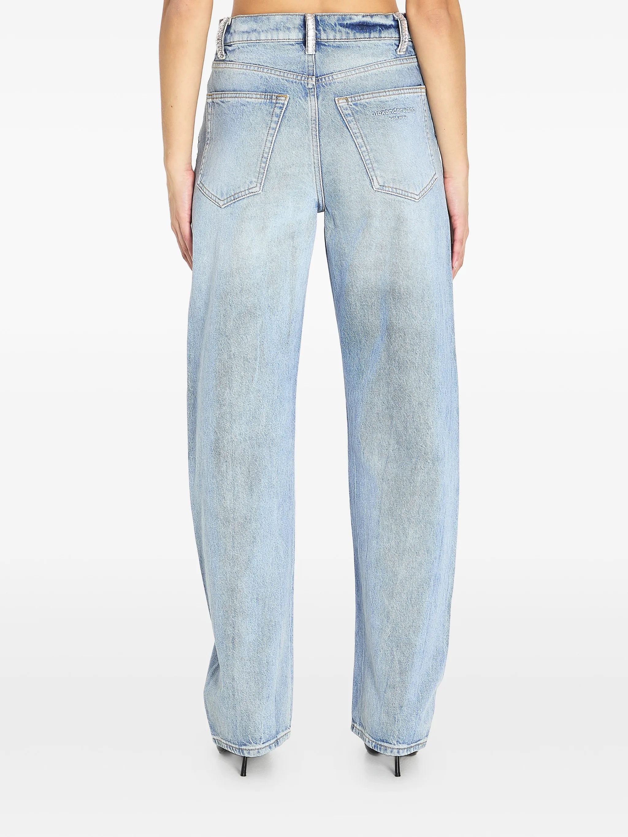 medium-waist float jeans