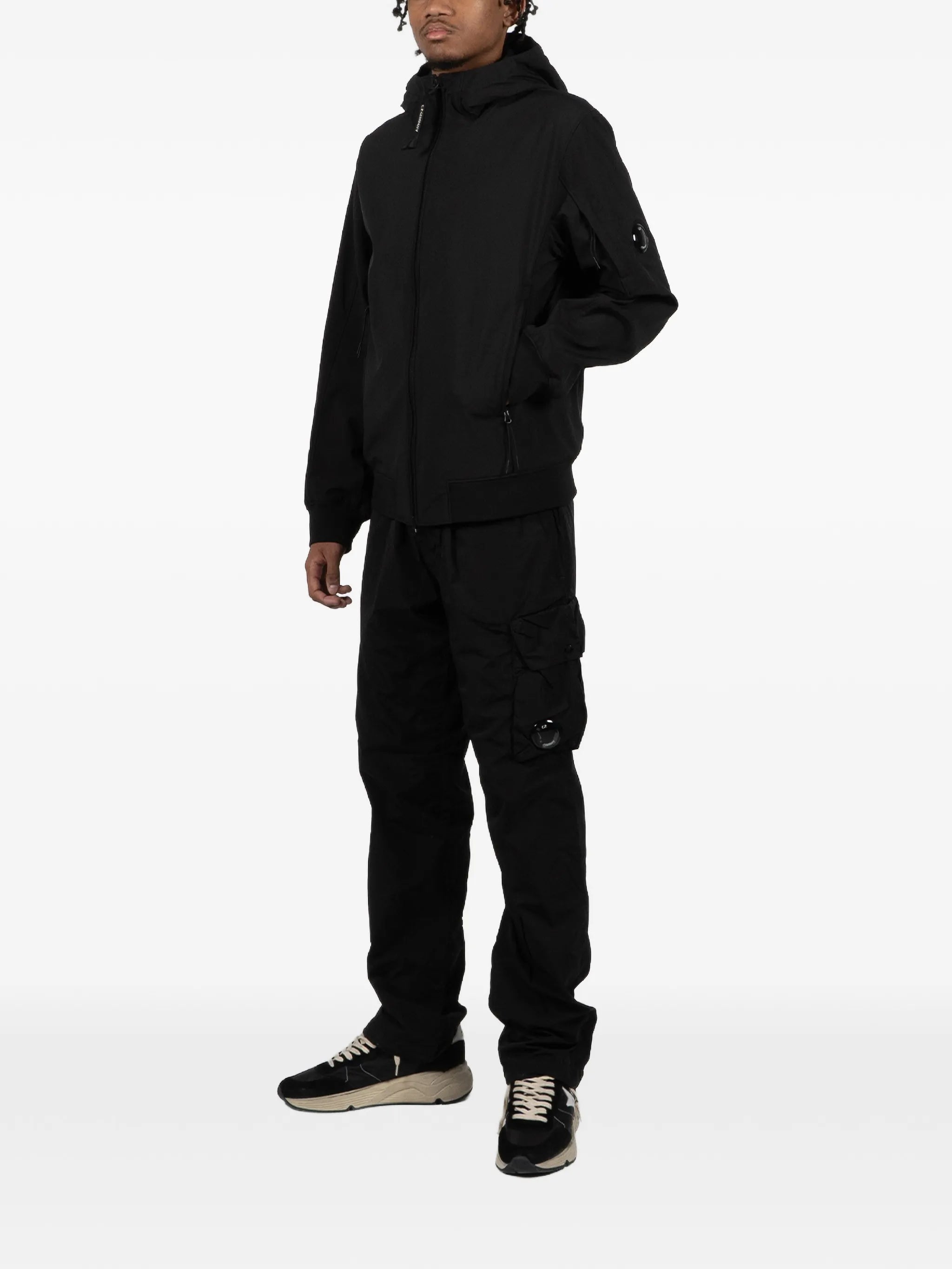 hooded zip jacket