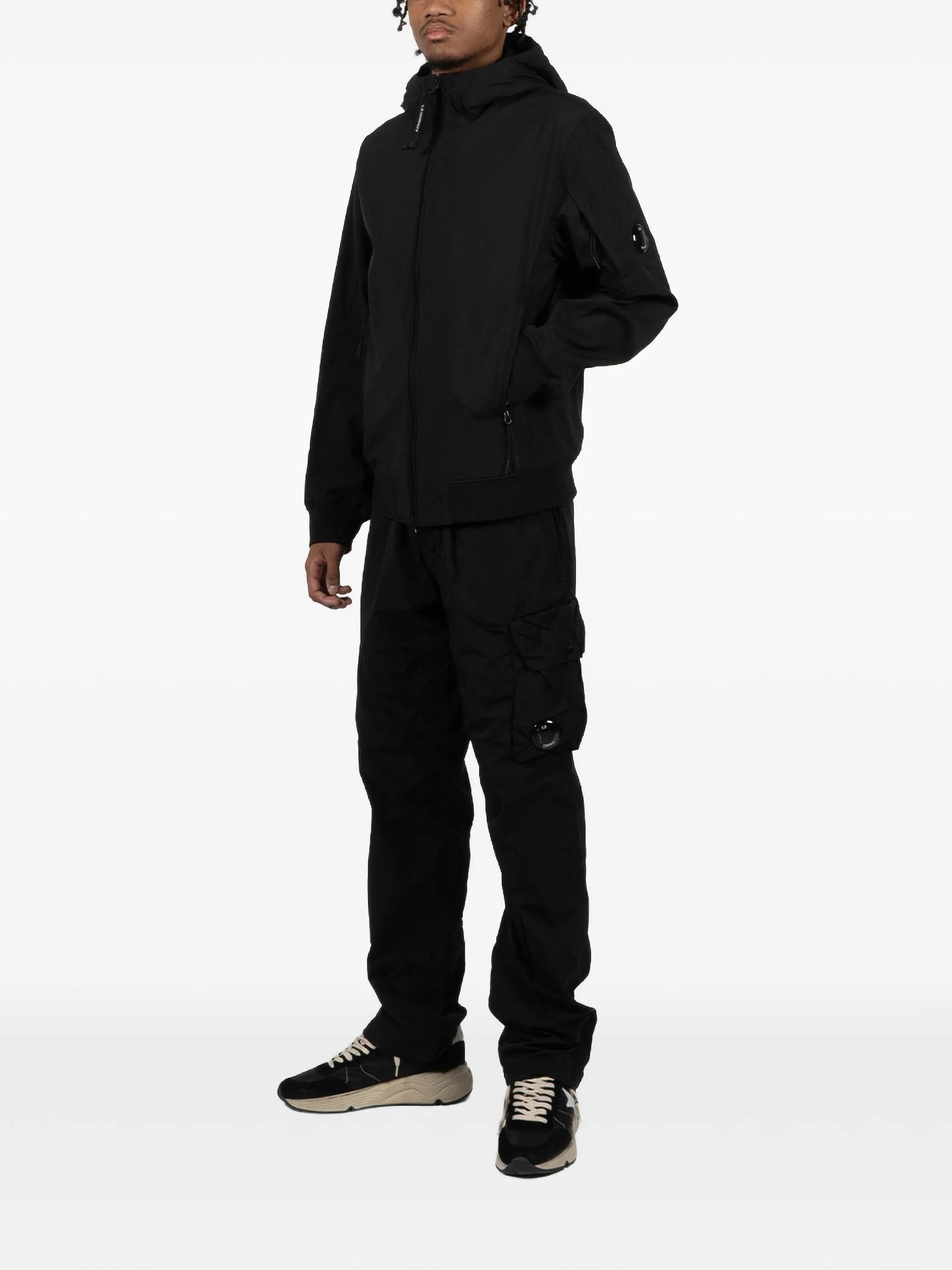 hooded zip jacket