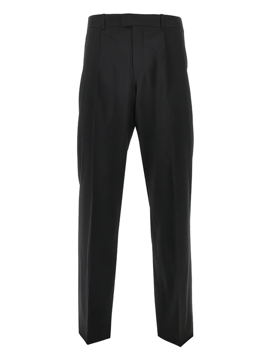 pleated trousers