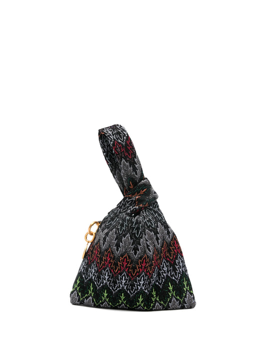 Raschel Pinetto lurex tote bag