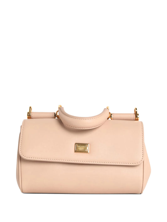 mini My Sicily flap leather shoulder bag