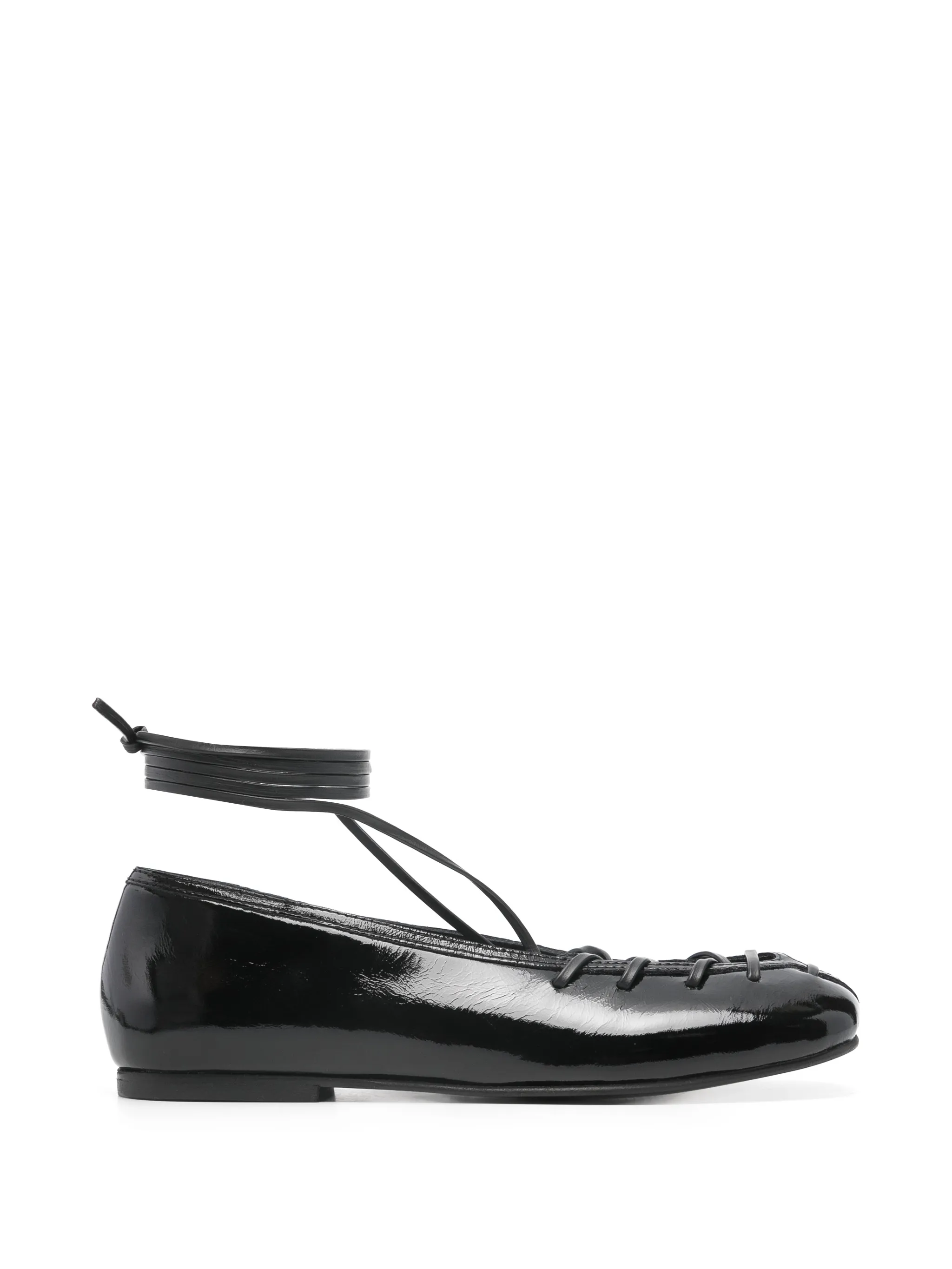 Bumi lace-up ballet flats