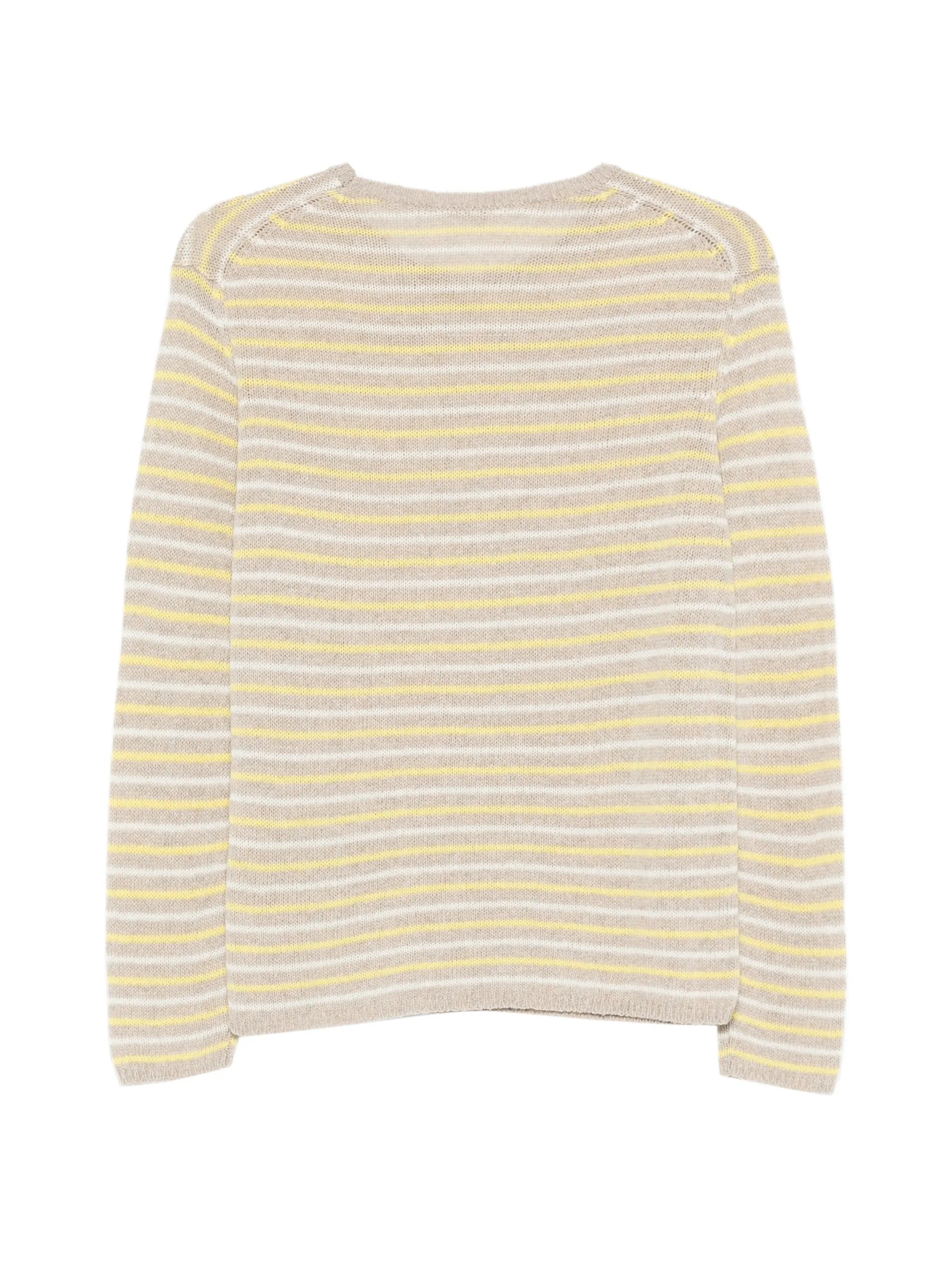 striped cashmere sweater