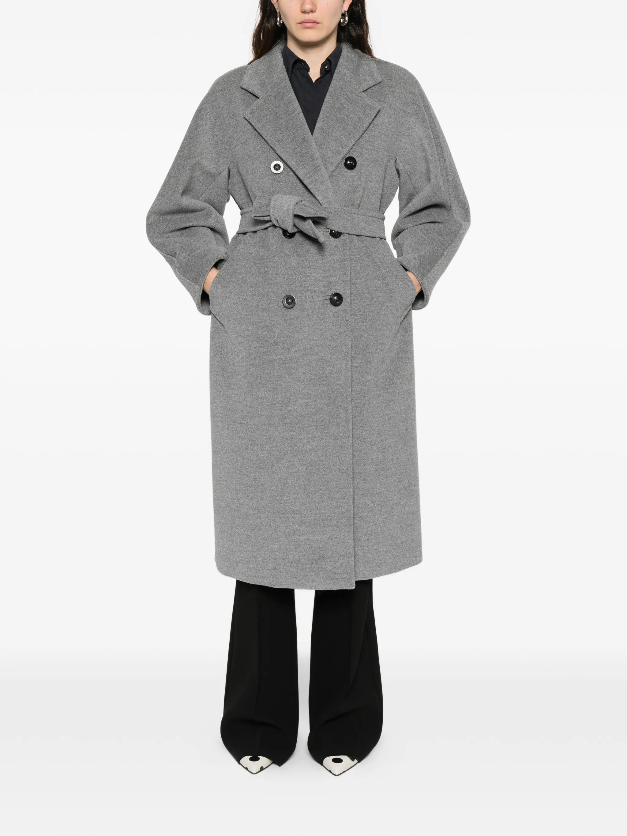 Madame double-breasted coat