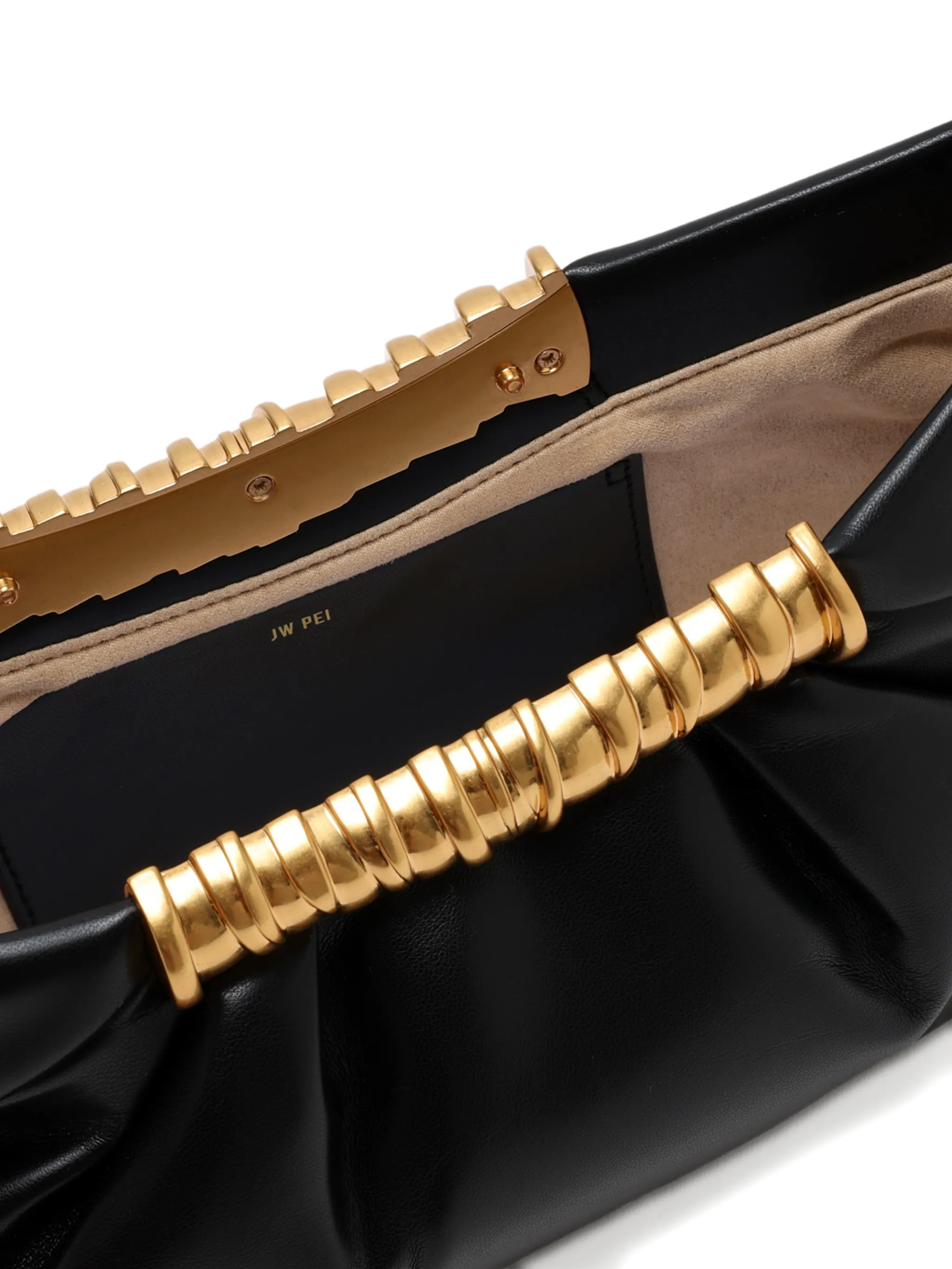 Leia pleated clutch