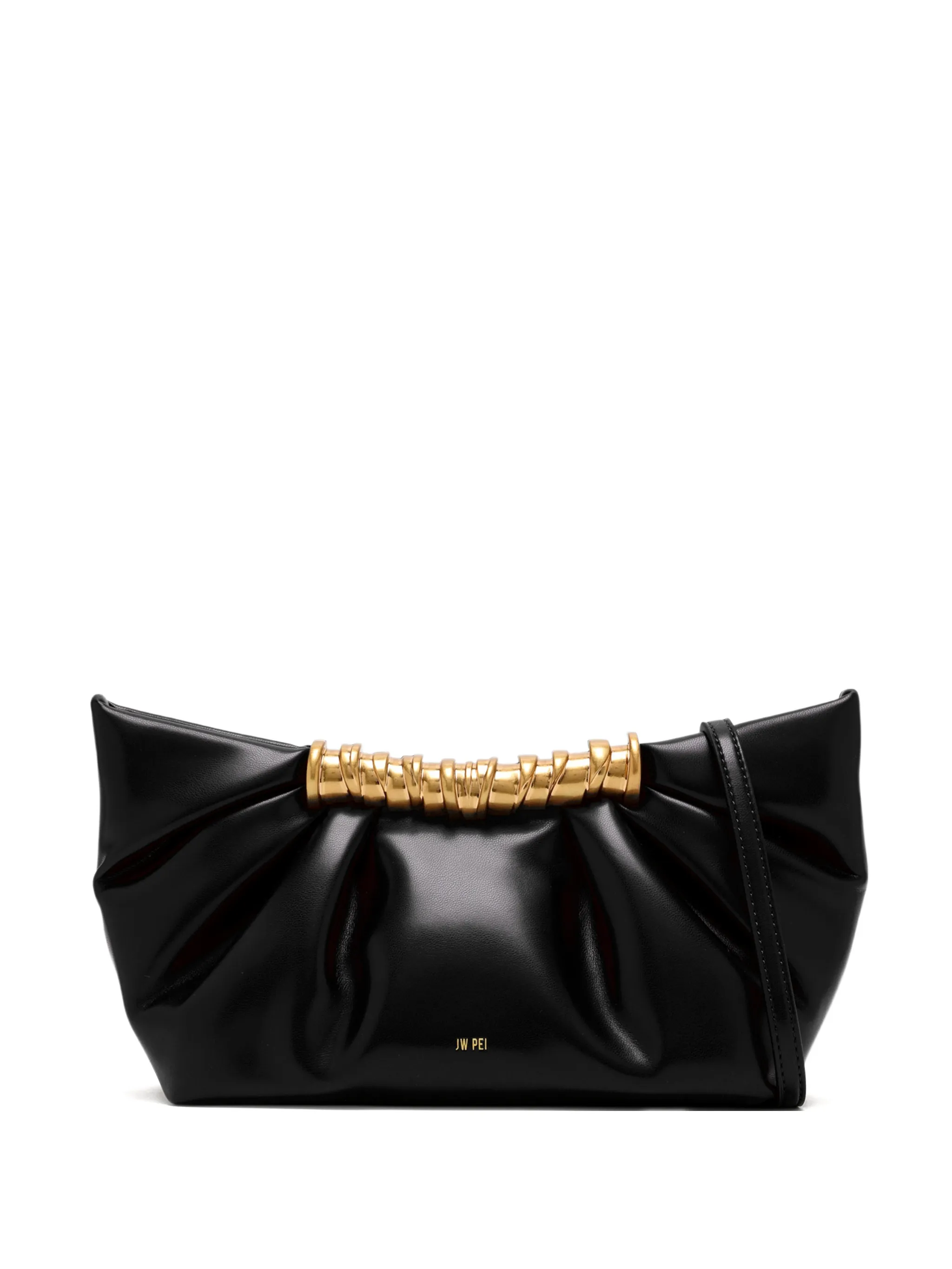 Leia pleated clutch