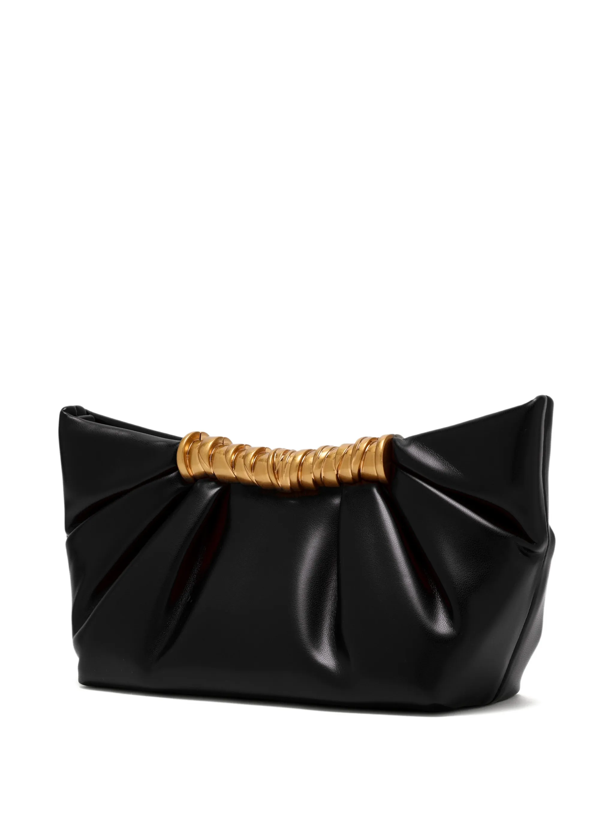 Leia pleated clutch