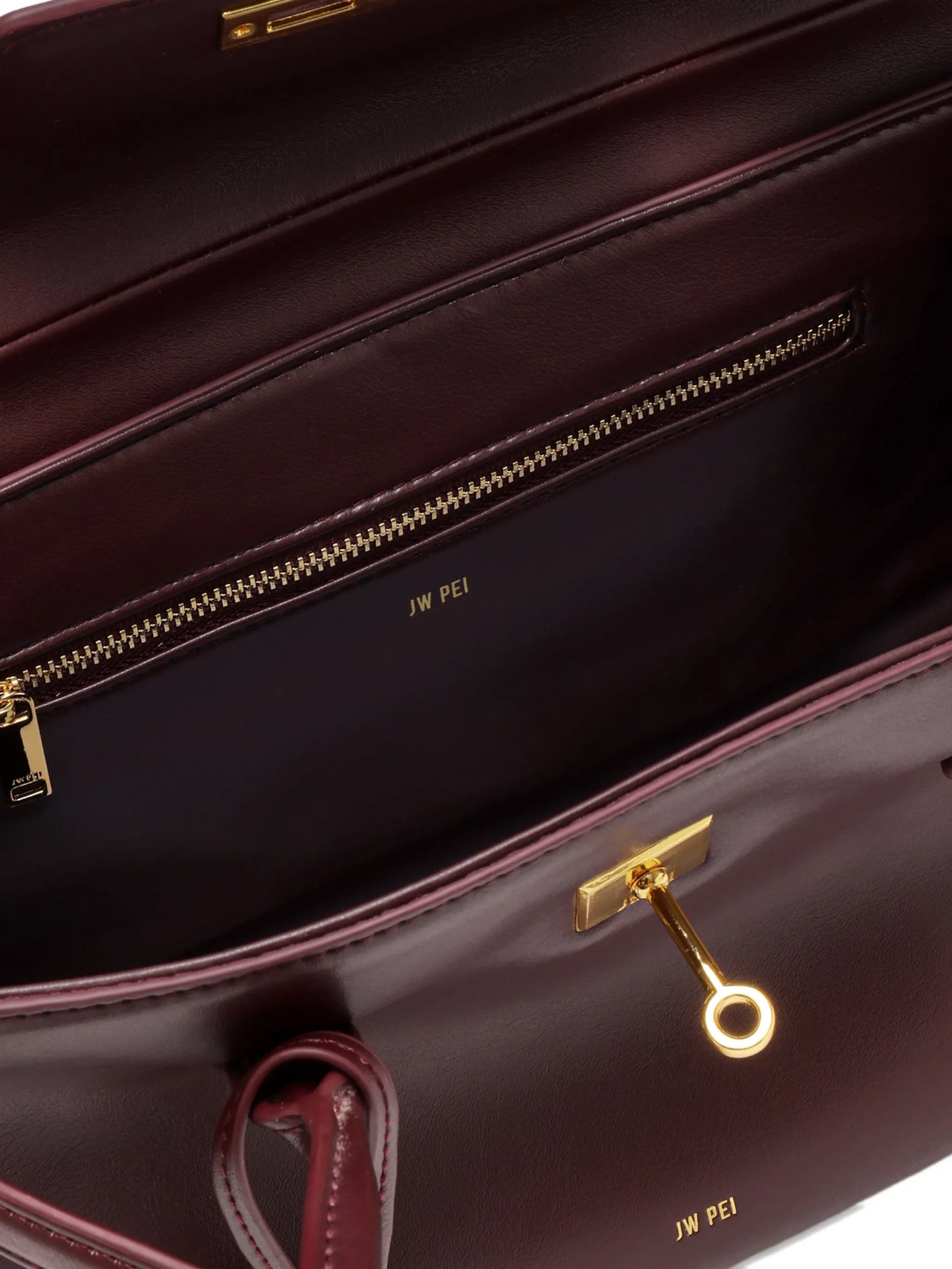 Yara gold-tone shoulder bag