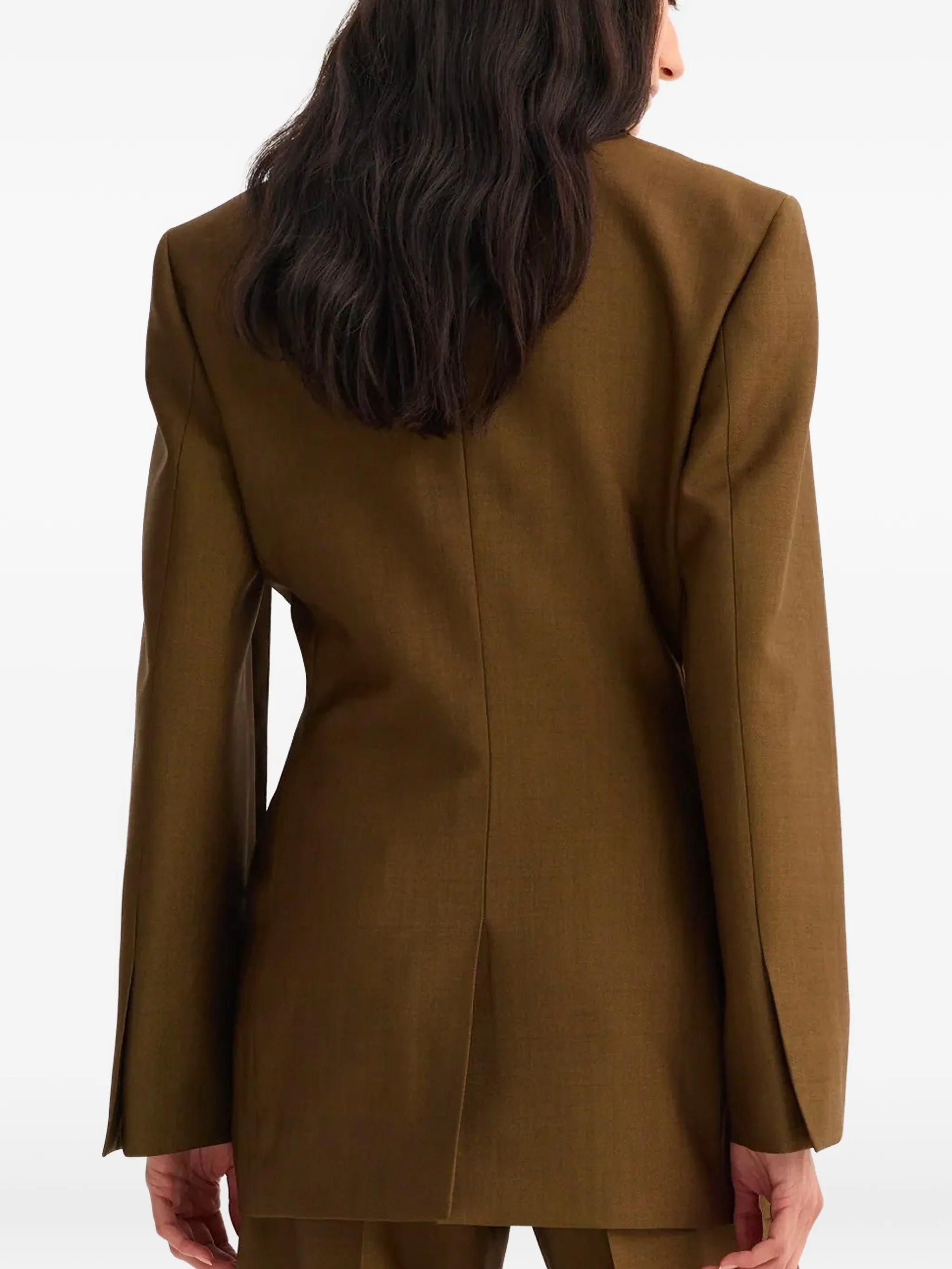 double-breasted blazer