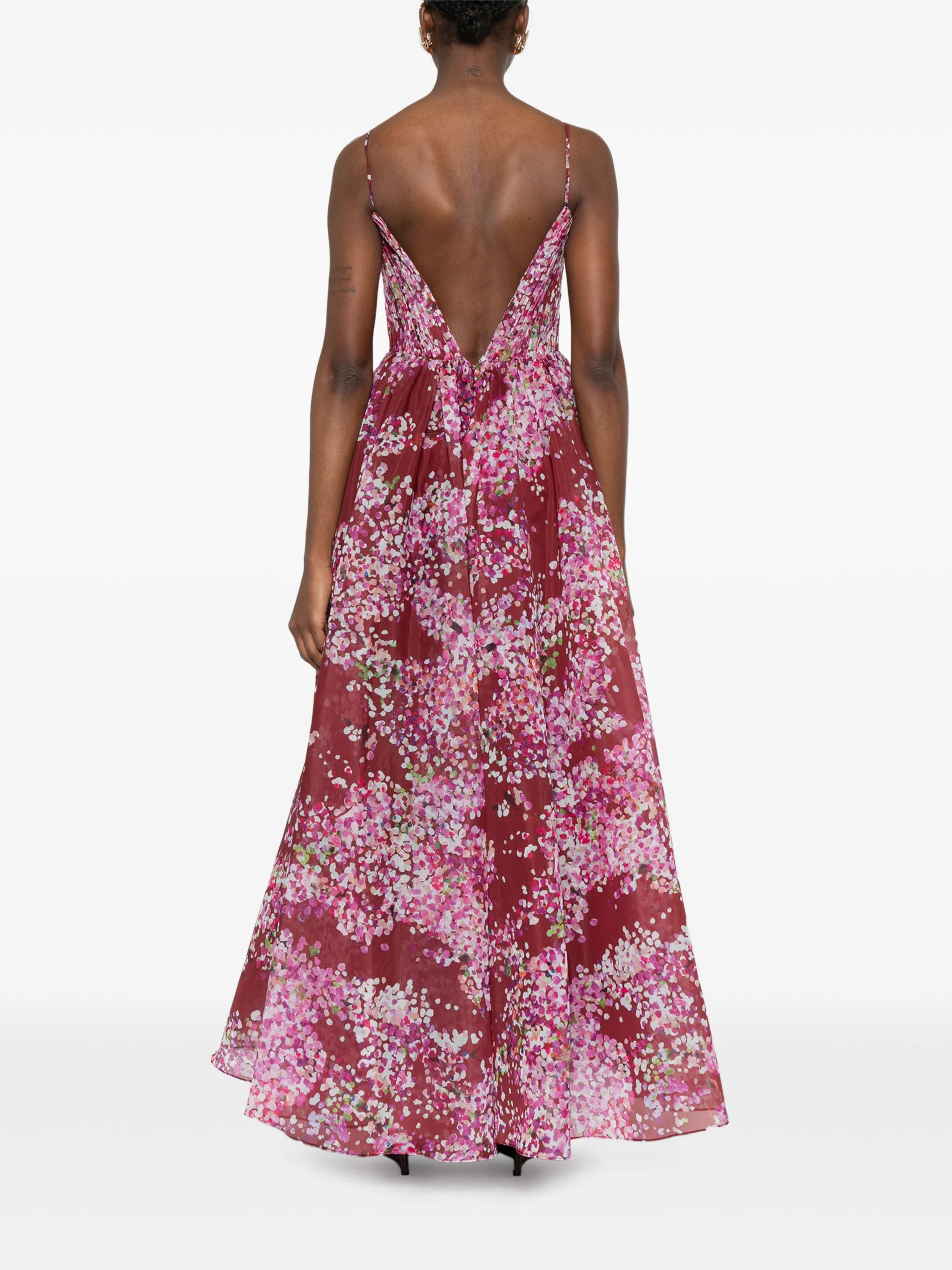 Fortuna floral-print maxi dress
