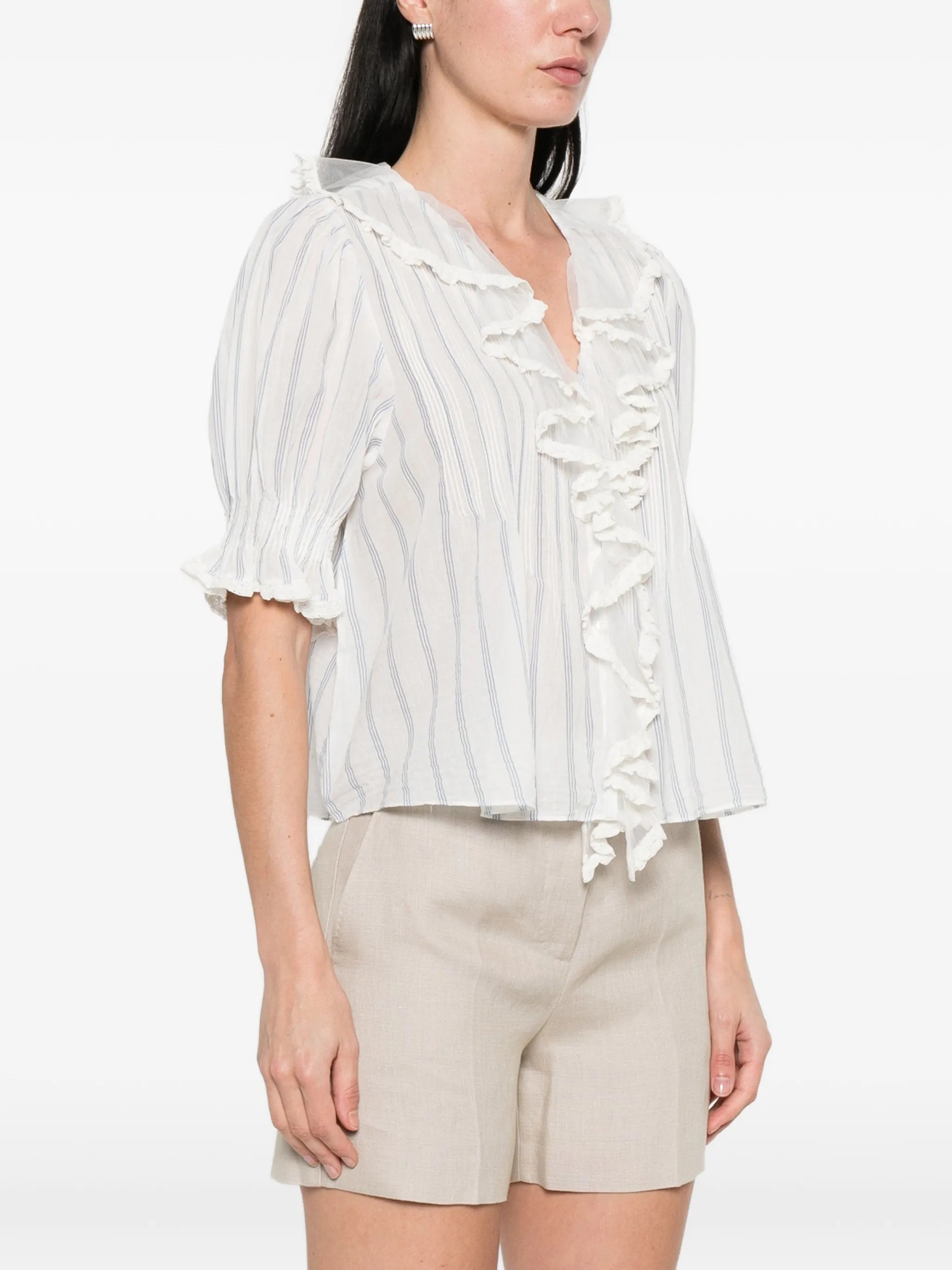 Henri striped blouse