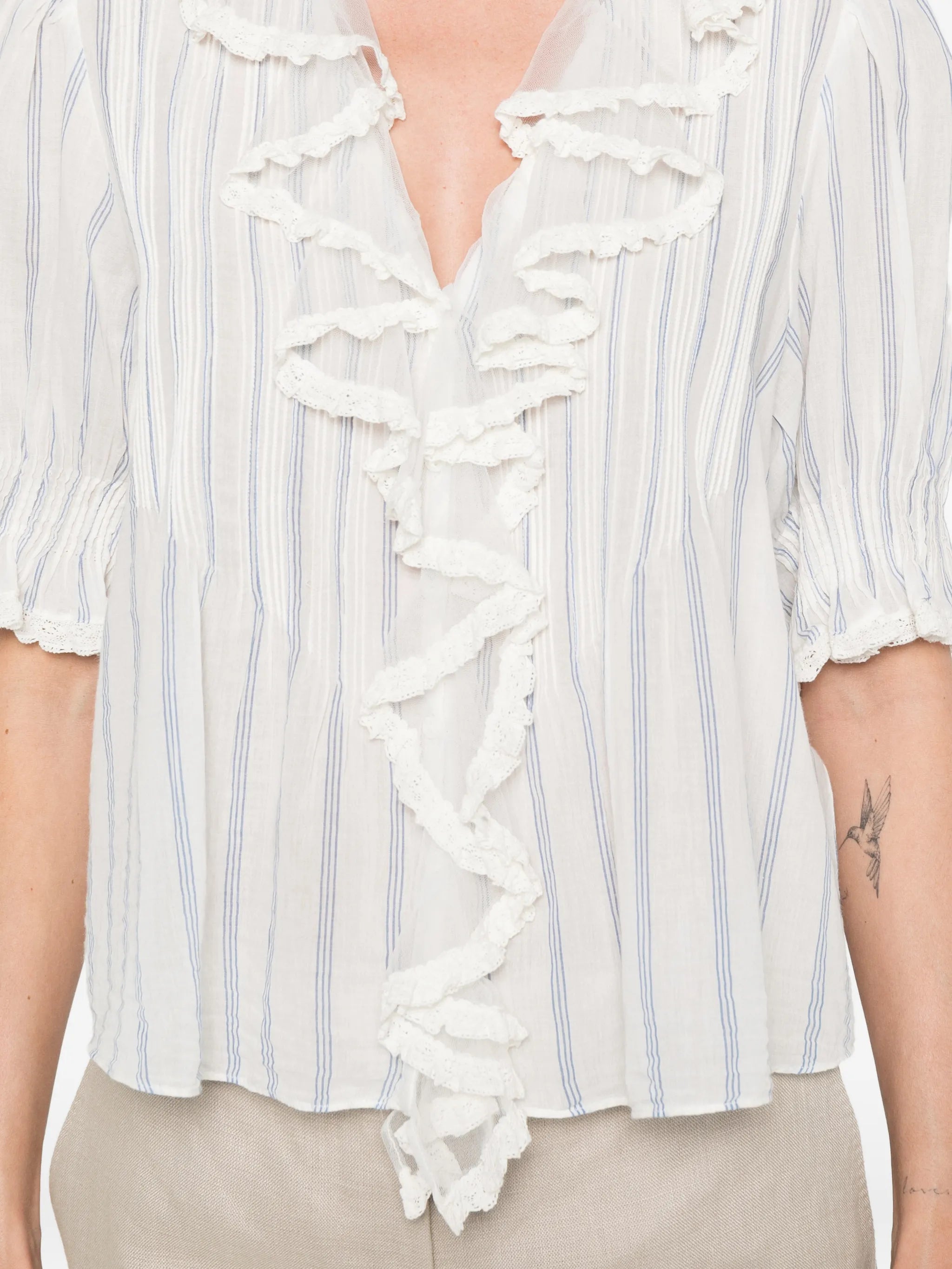 Henri striped blouse