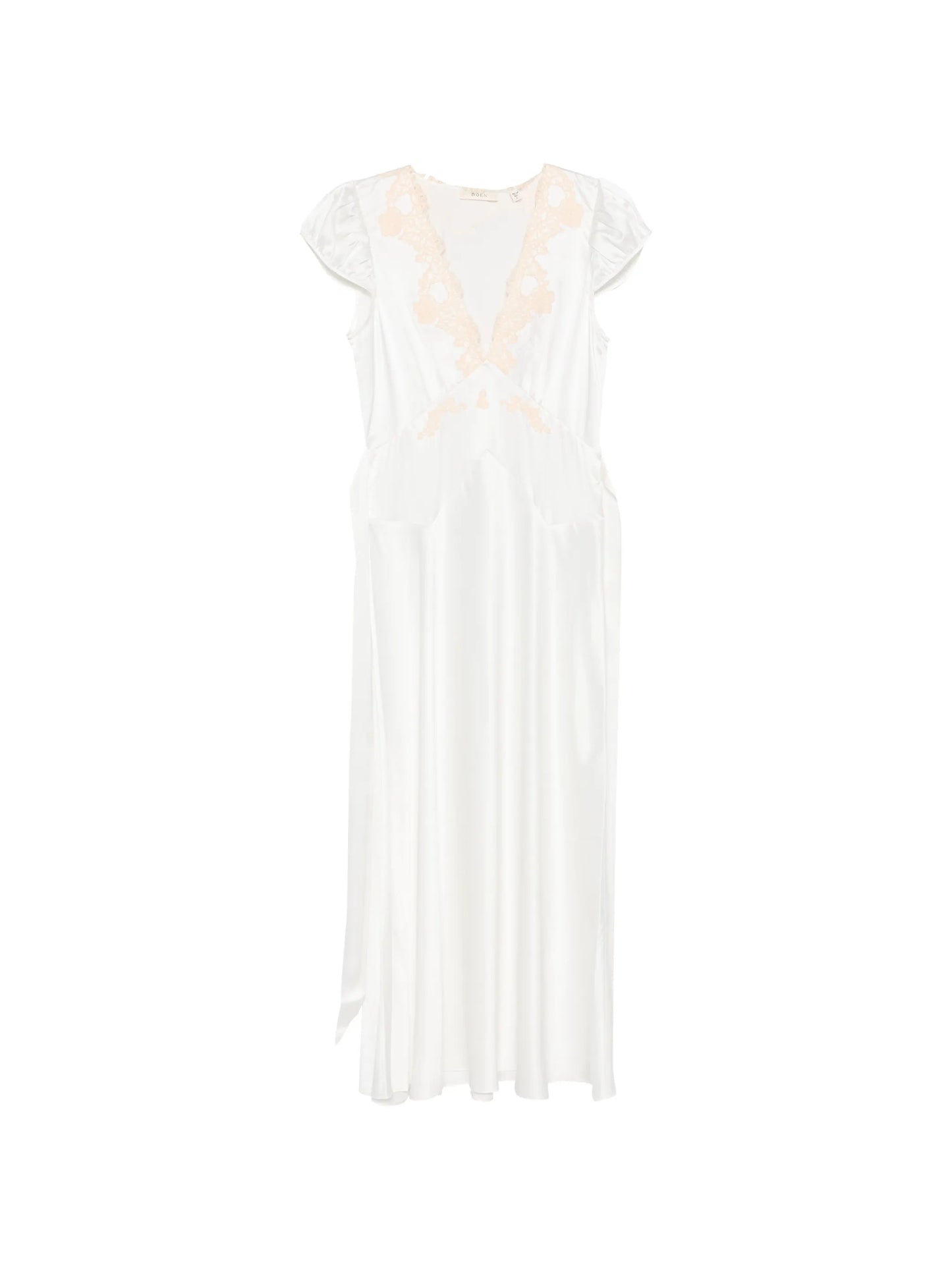 Coraline lace V-neck midi dress