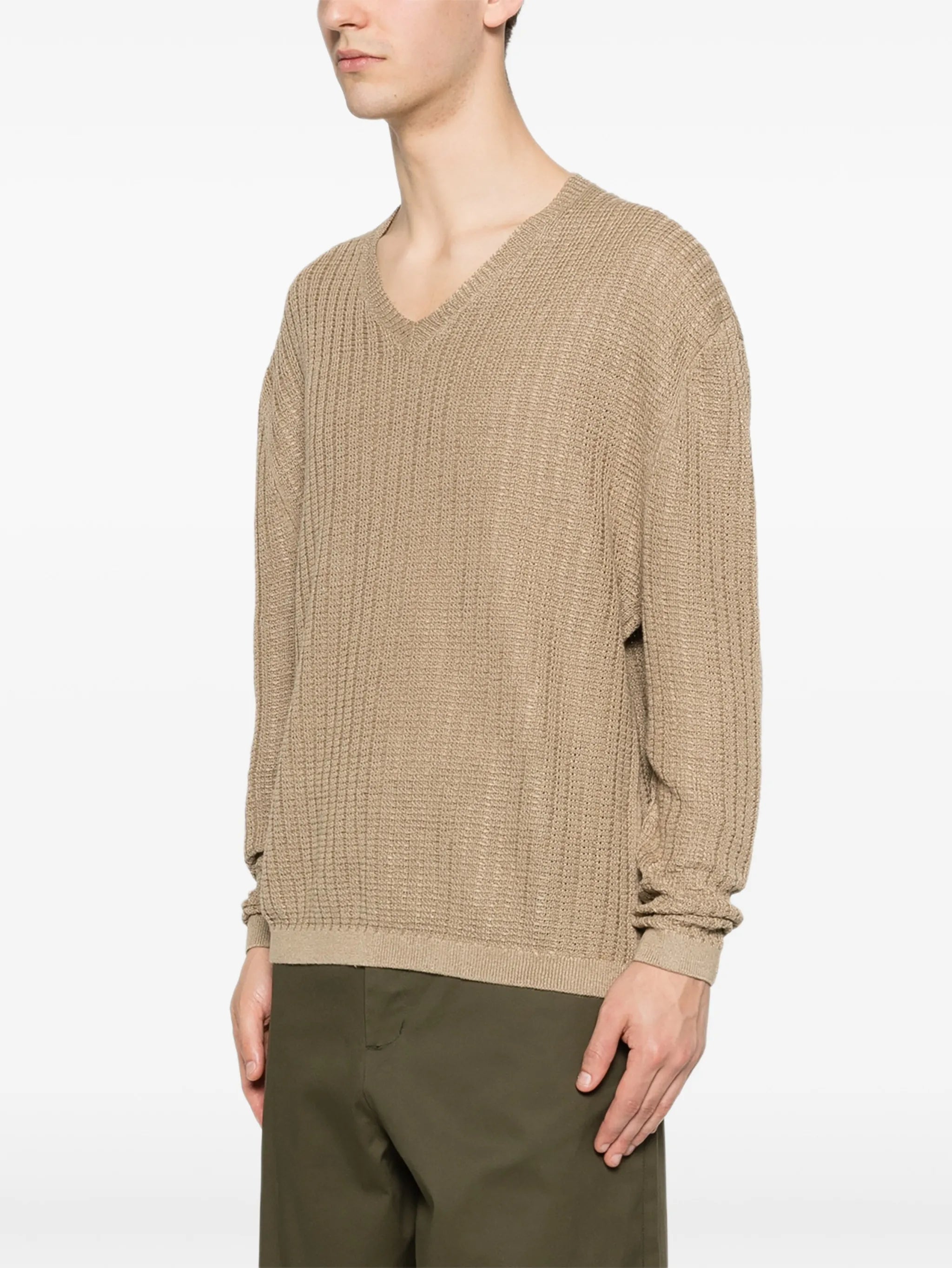V-neck sweater
