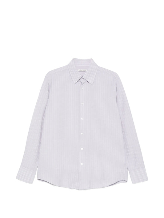 striped business shirt